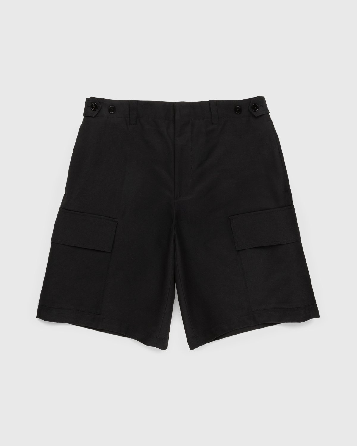 Jil Sander - Cotton Cargo Shorts Black - Clothing - Black - Image 1