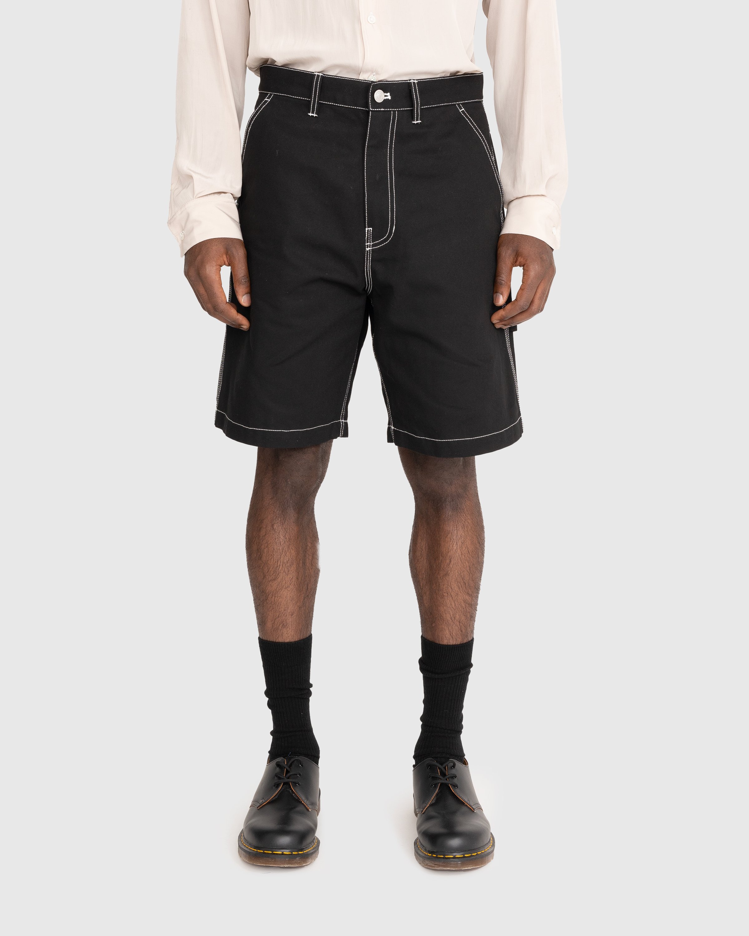 Highsnobiety - Carpenter Shorts Black - Clothing - Black - Image 2