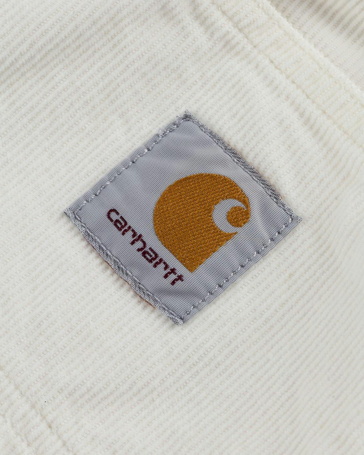 Carhartt WIP - Flint Short Wax Rinsed - Clothing - White - Image 6