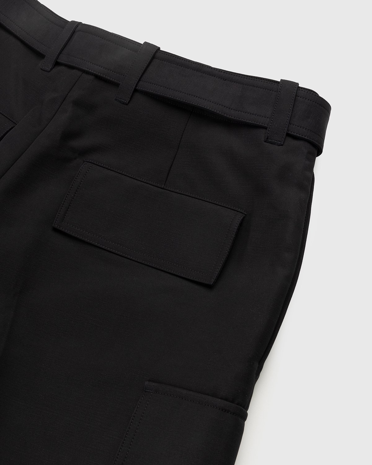 Jil Sander - Cotton Cargo Shorts Black - Clothing - Black - Image 4