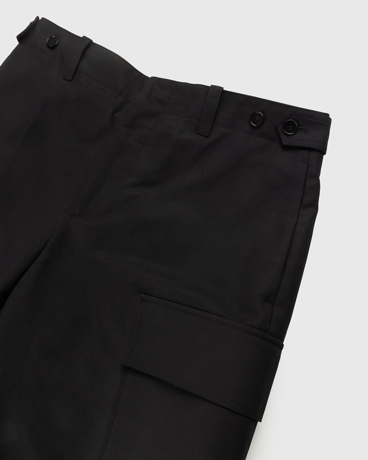 Jil Sander - Cotton Cargo Shorts Black - Clothing - Black - Image 5