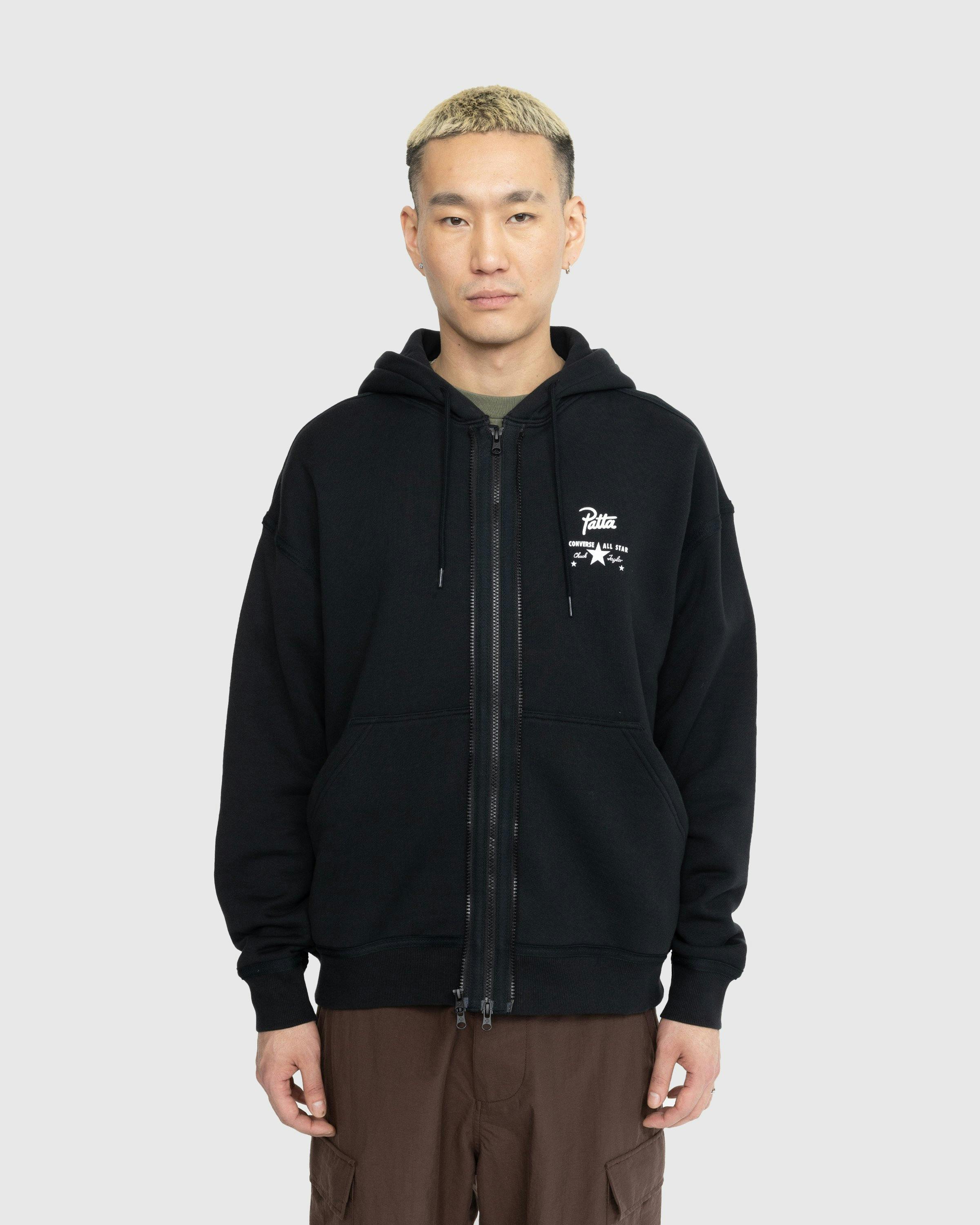 Patta x Converse - Utility Fleece Hoodie Black - Clothing - Black - Image 2