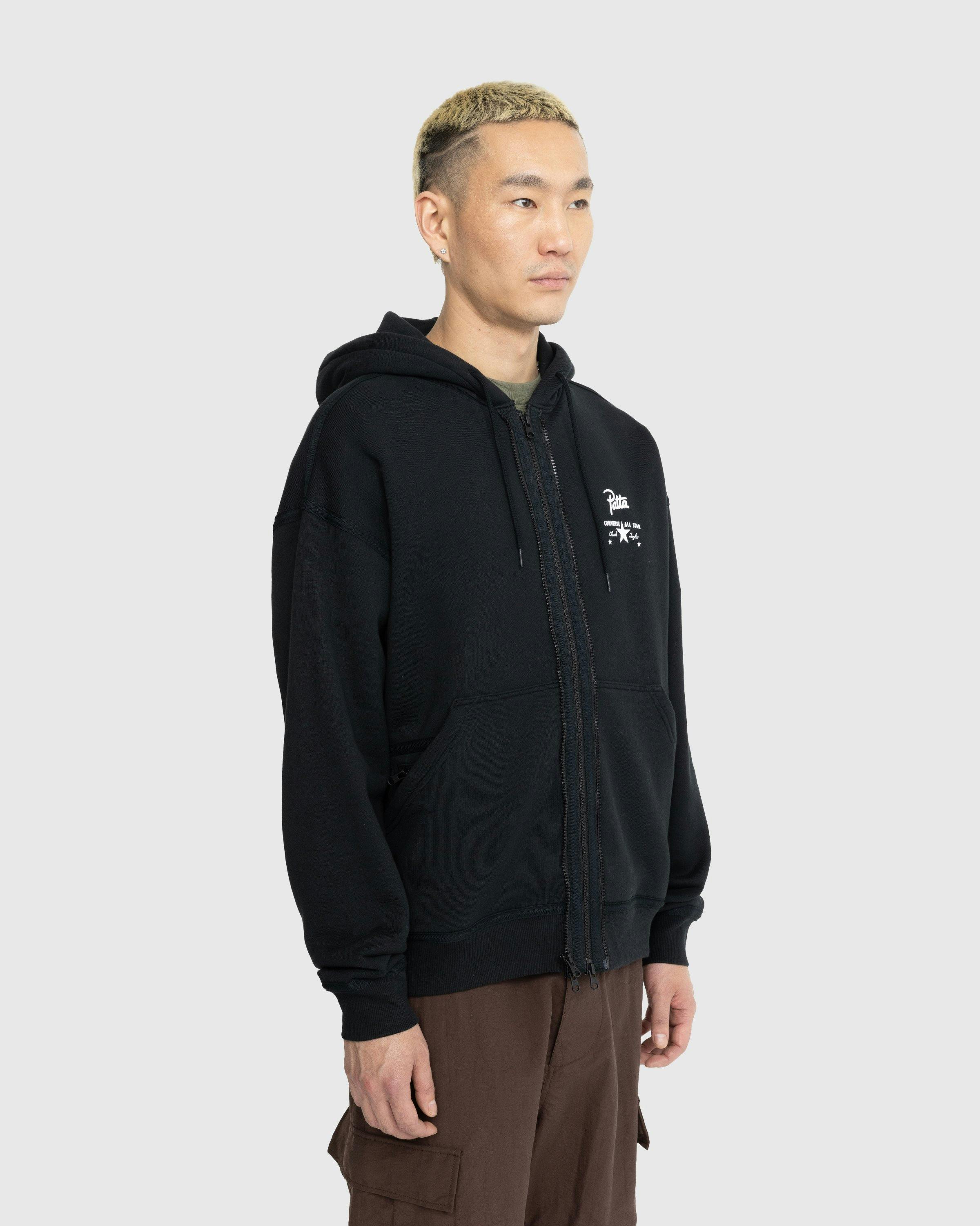 Patta x Converse - Utility Fleece Hoodie Black - Clothing - Black - Image 3