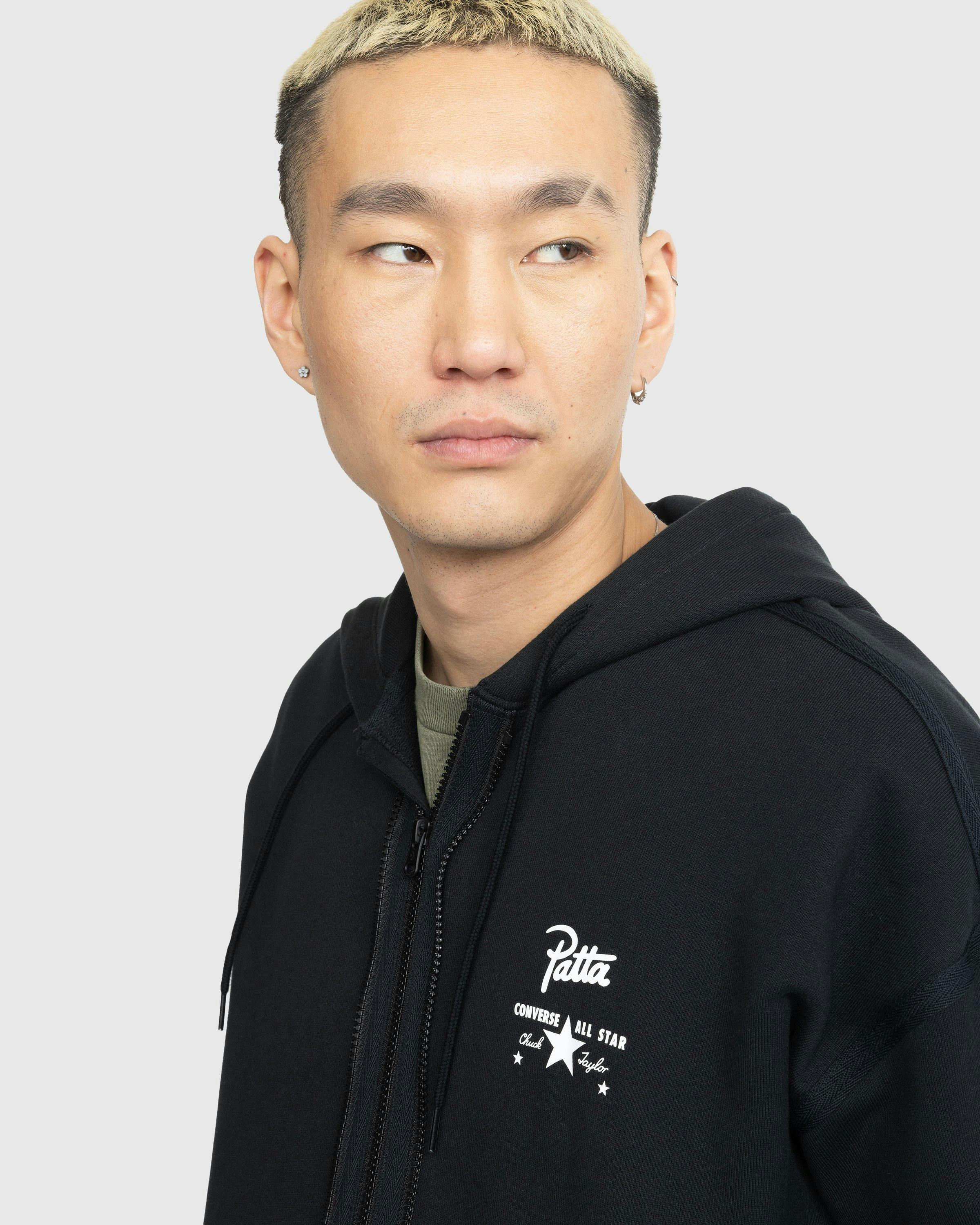 Patta x Converse - Utility Fleece Hoodie Black - Clothing - Black - Image 5