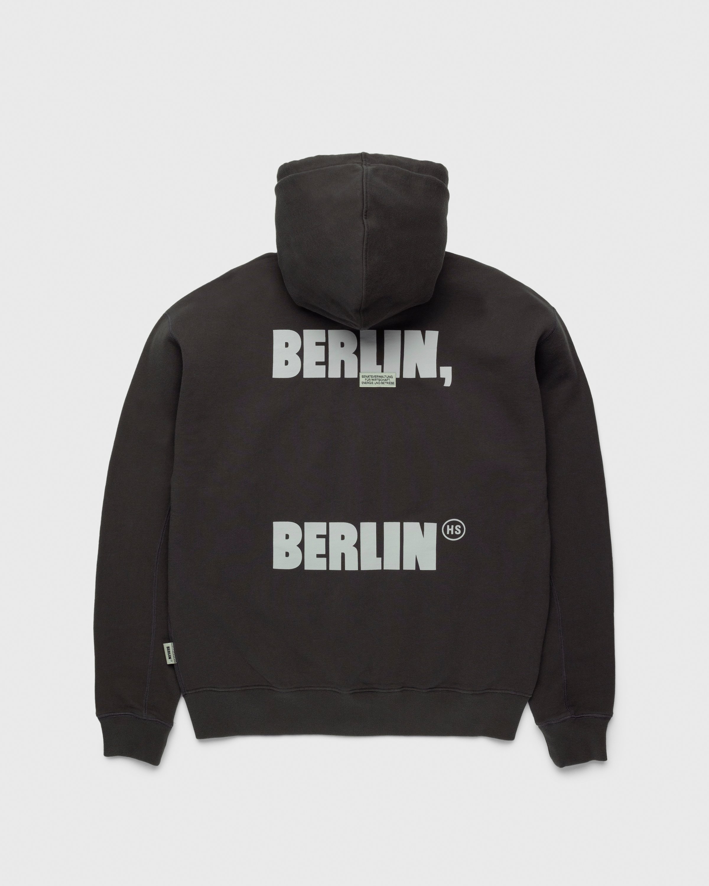 Highsnobiety - BERLIN, BERLIN 3 Zip Hoodie Black - Clothing - Black - Image 1