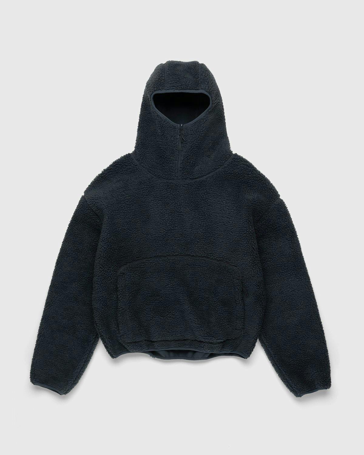 Entire Studios - Fluffy Fleece Charcoal - Clothing - Grey - Image 1