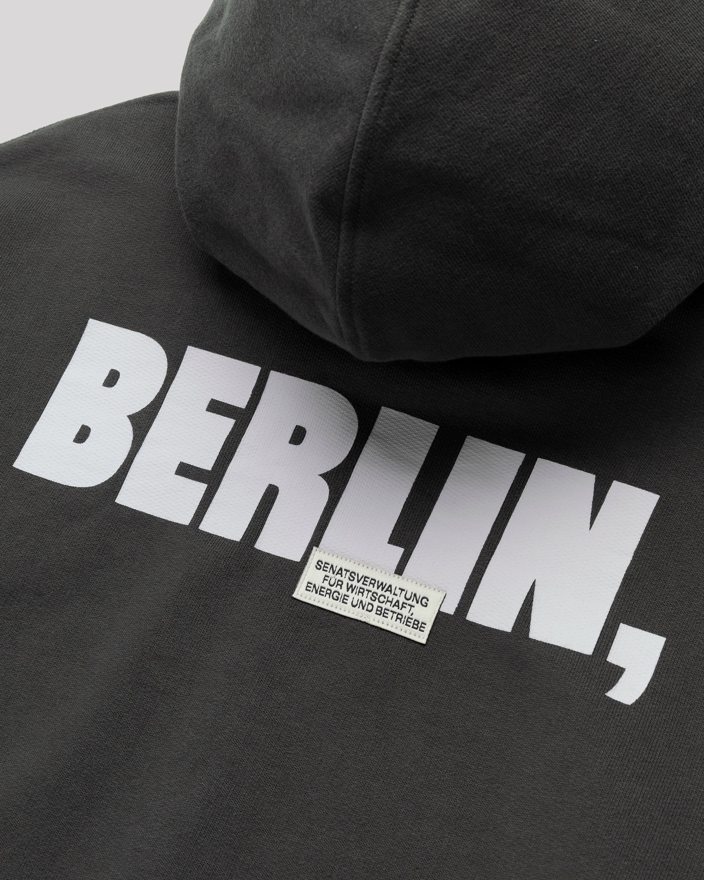 Highsnobiety - BERLIN, BERLIN 3 Zip Hoodie Black - Clothing - Black - Image 3