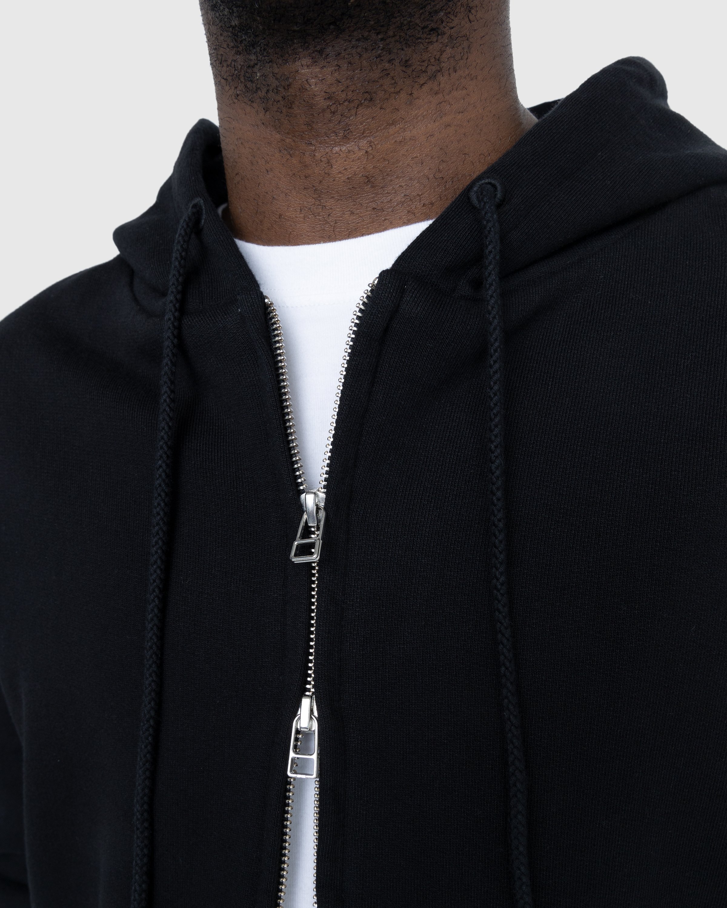Highsnobiety - Thermal Zip Fleece Hoodie Black - Clothing - Black - Image 6