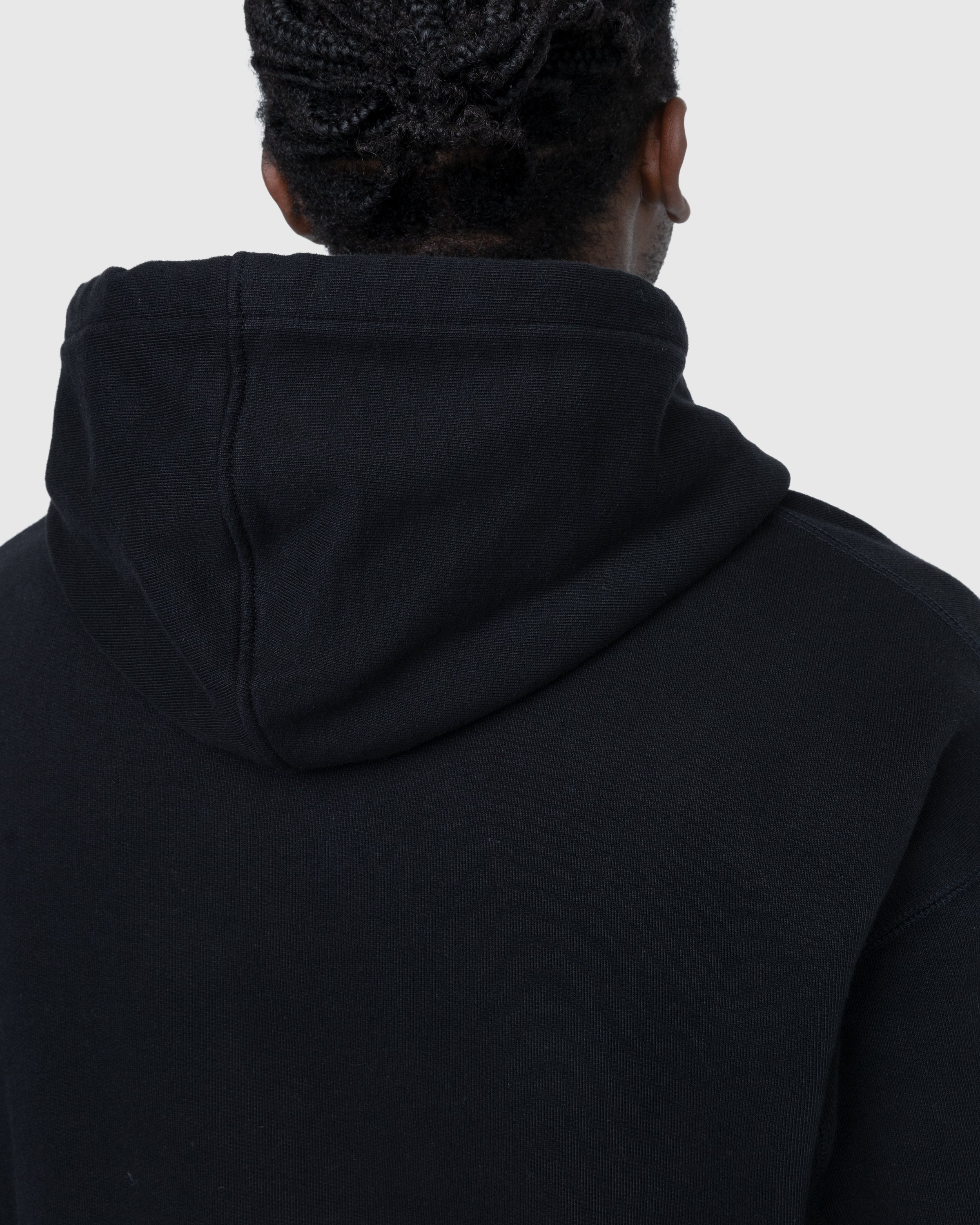 Highsnobiety - Thermal Zip Fleece Hoodie Black - Clothing - Black - Image 8