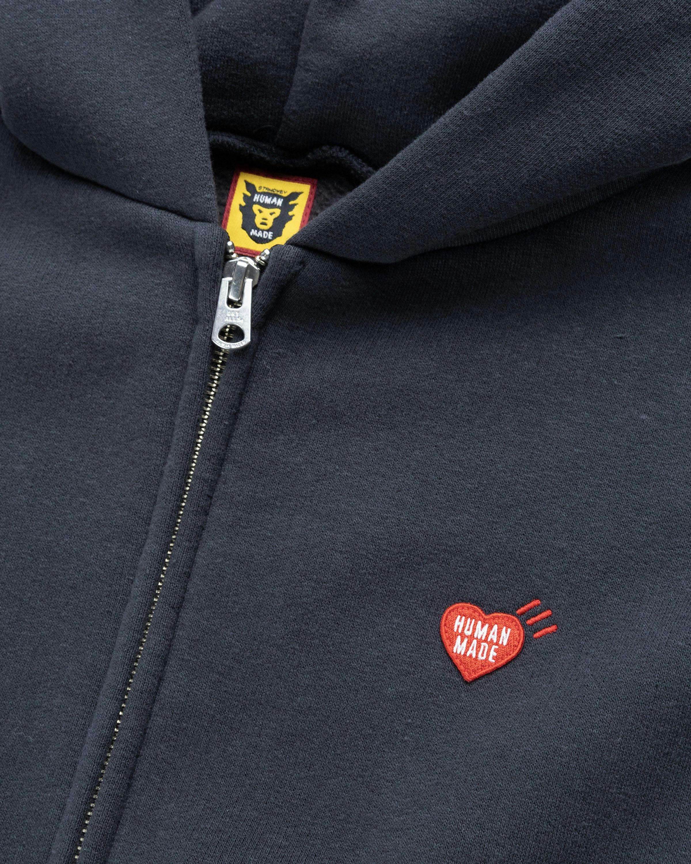 サイズS HUMAN MADE ZIP-UP HOODIE BLACK Human Made – Zip-Up Hoodie Black