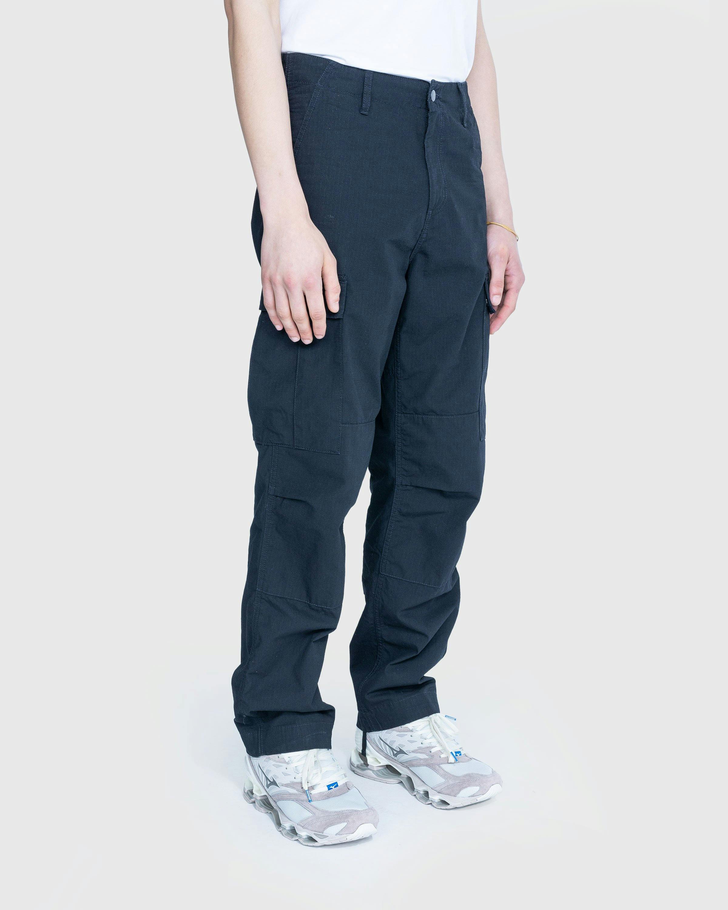 Carhartt WIP - Ripstop Cargo Pant Rinsed Black - Clothing - Black - Image 4