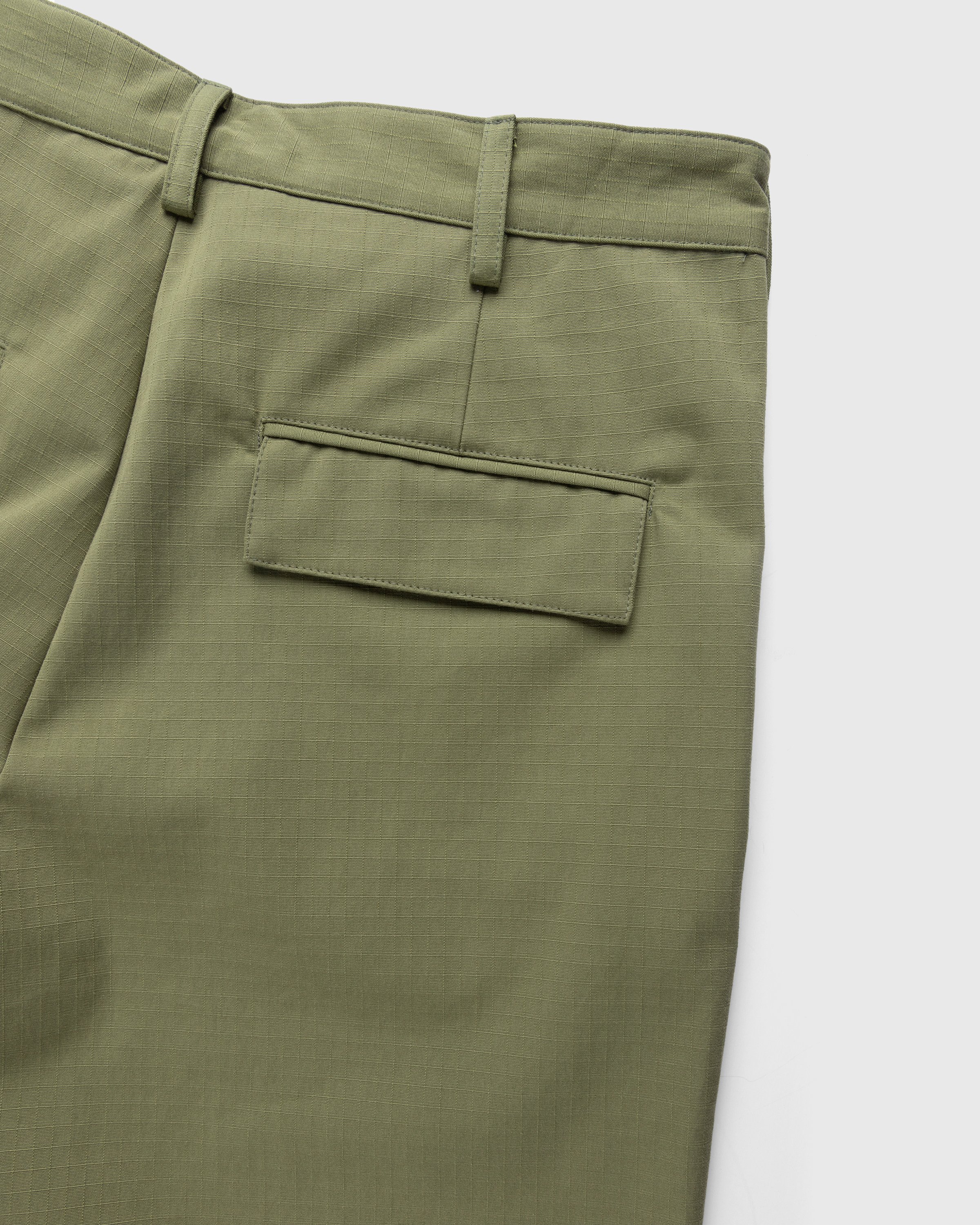 RANRA - Madur Cotton Blend Trouser Green - Clothing - Green - Image 4