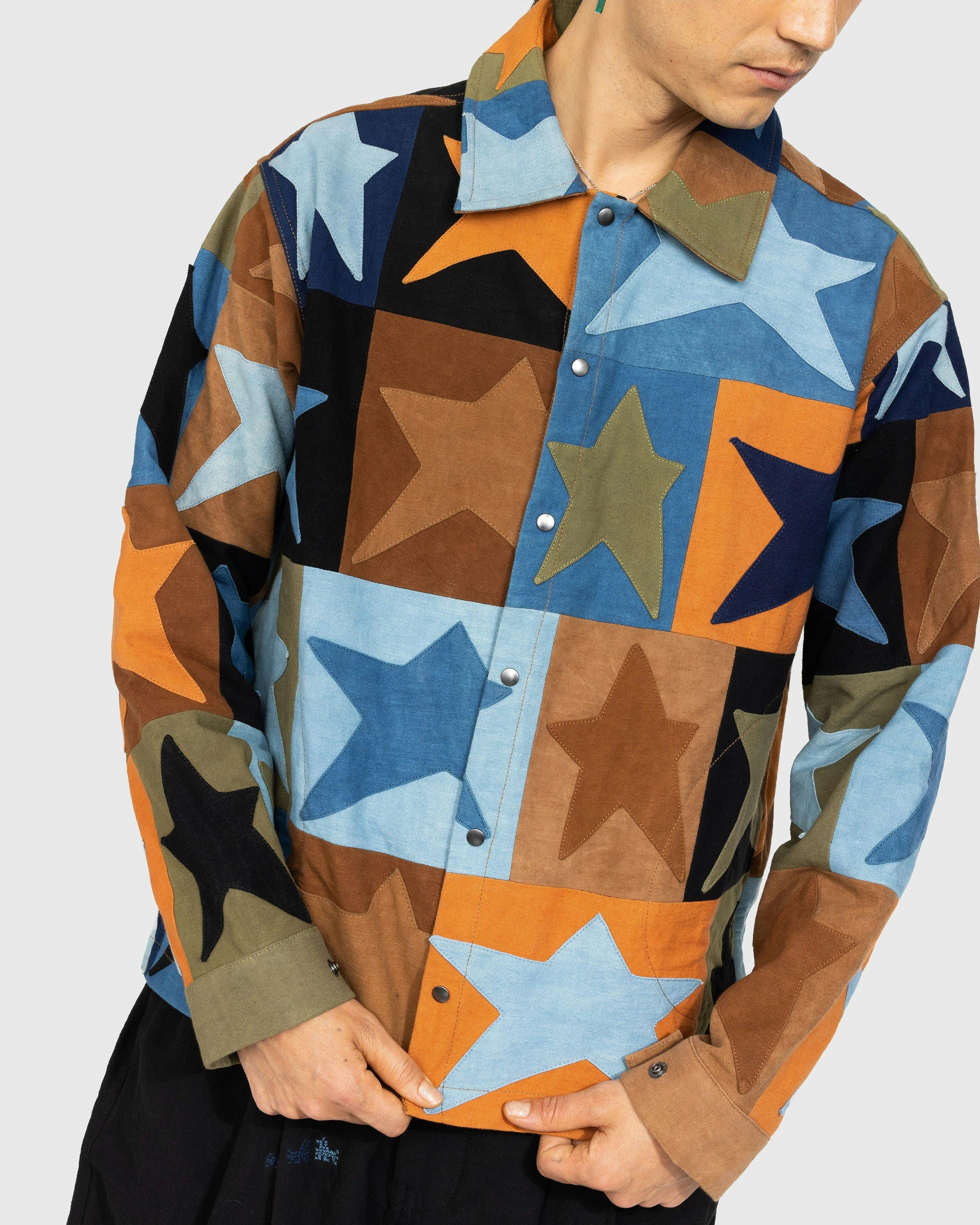 Story mfg. - Worf Jacket Star Scraps Patchwork - Clothing - Multi - Image 4