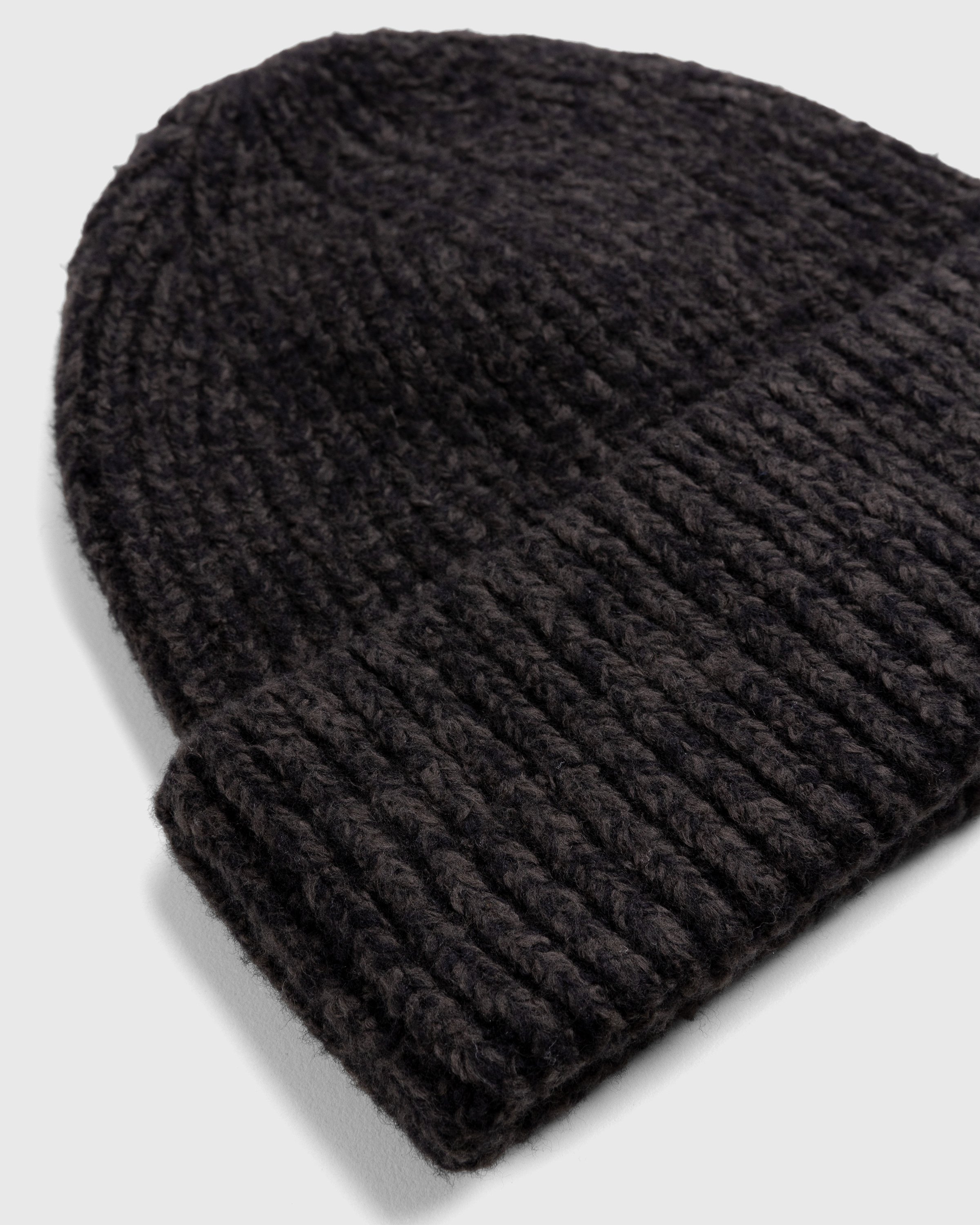 Acne Studios - Ribbed Wool Beanie Grey - Accessories - Grey - Image 3