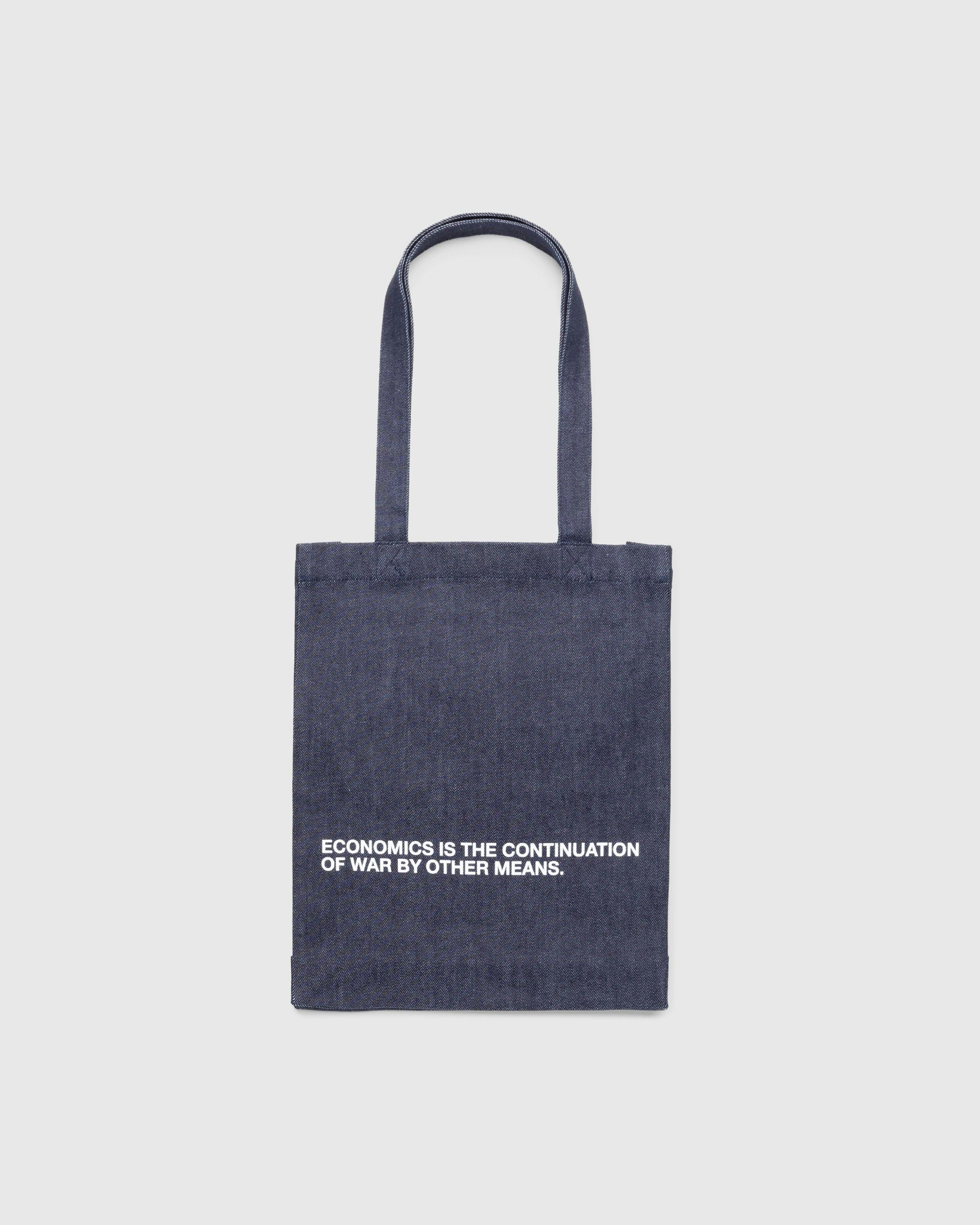 A.P.C. x Jean Touitou - Respect Tote Bag Navy - Accessories - Navy - Image 2