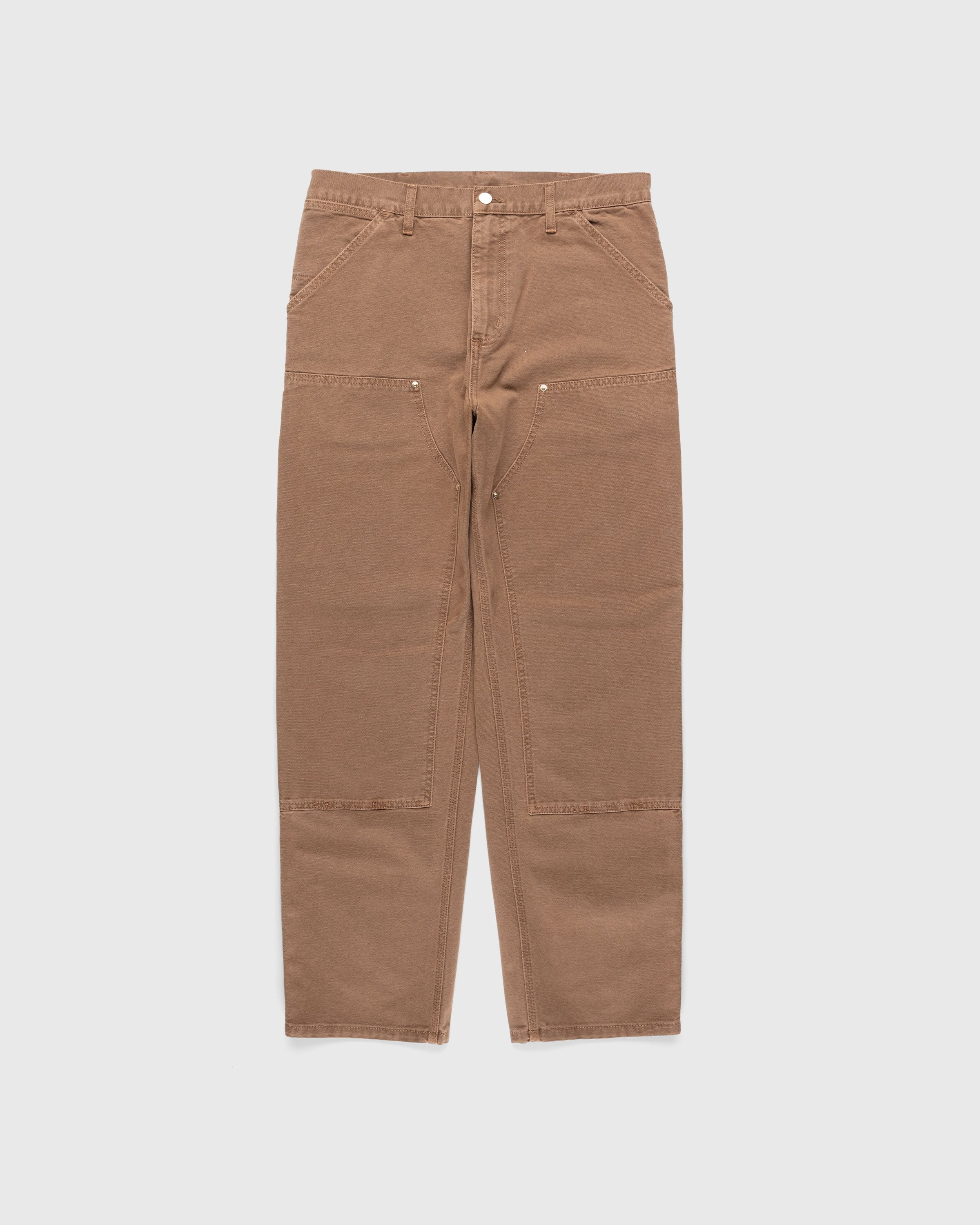 Carhartt WIP - Double Knee Pant Red - Clothing - Red - Image 1