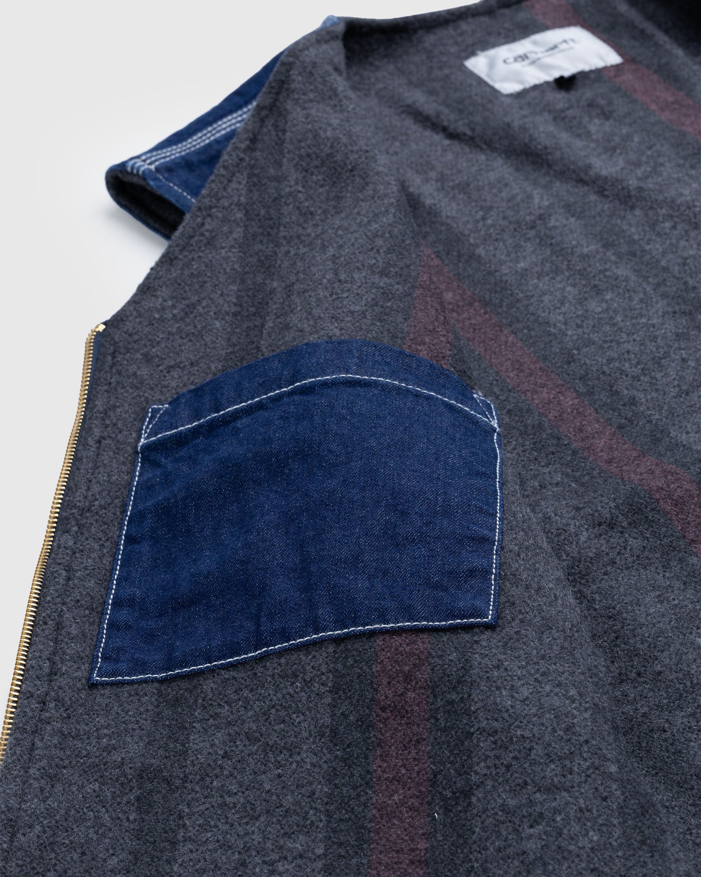 Carhartt WIP - Chore Vest Blue - Clothing - Blue - Image 6