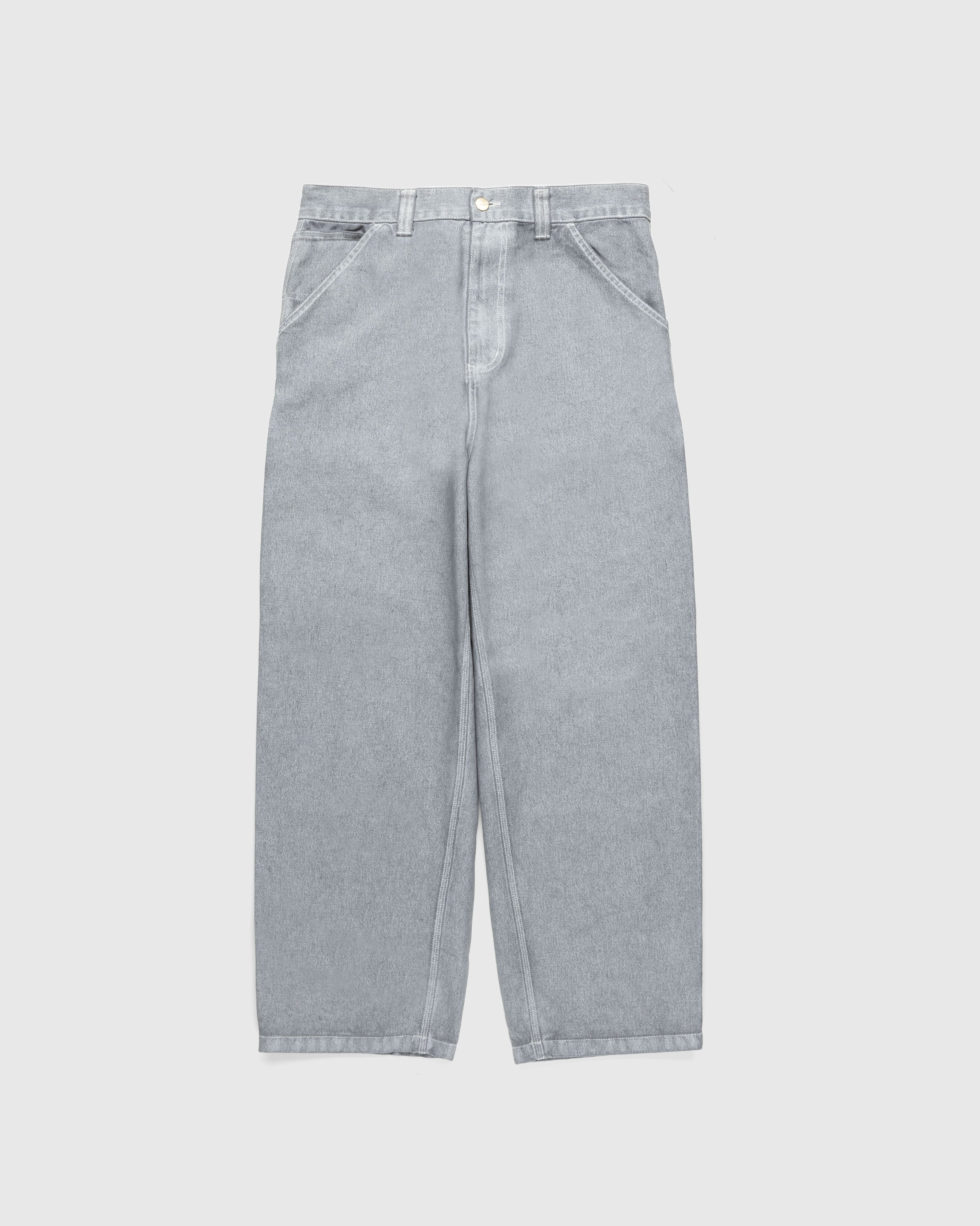 Carhartt WIP - OG Single Knee Pant Wax/Blacksmith/Stone Washed - Clothing - Grey - Image 1