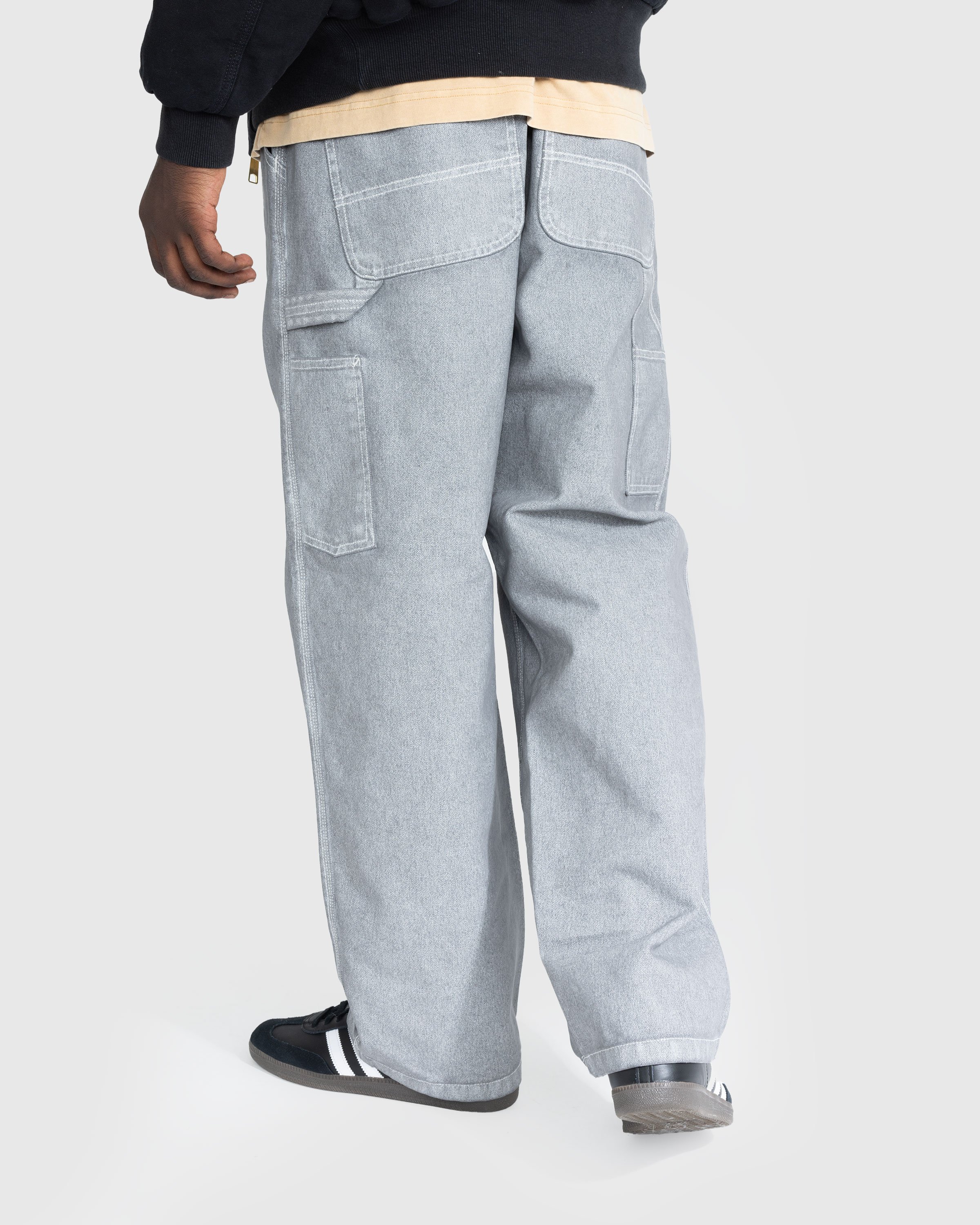 Carhartt WIP - OG Single Knee Pant Wax/Blacksmith/Stone Washed - Clothing - Grey - Image 3