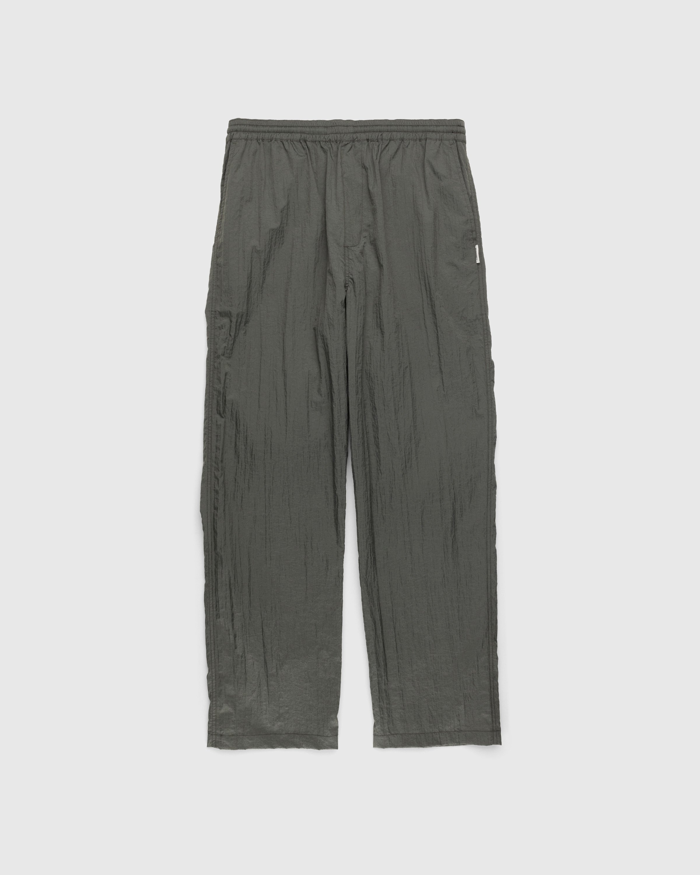 Highsnobiety - Texture Nylon Pants Grey - Clothing - Grey - Image 1