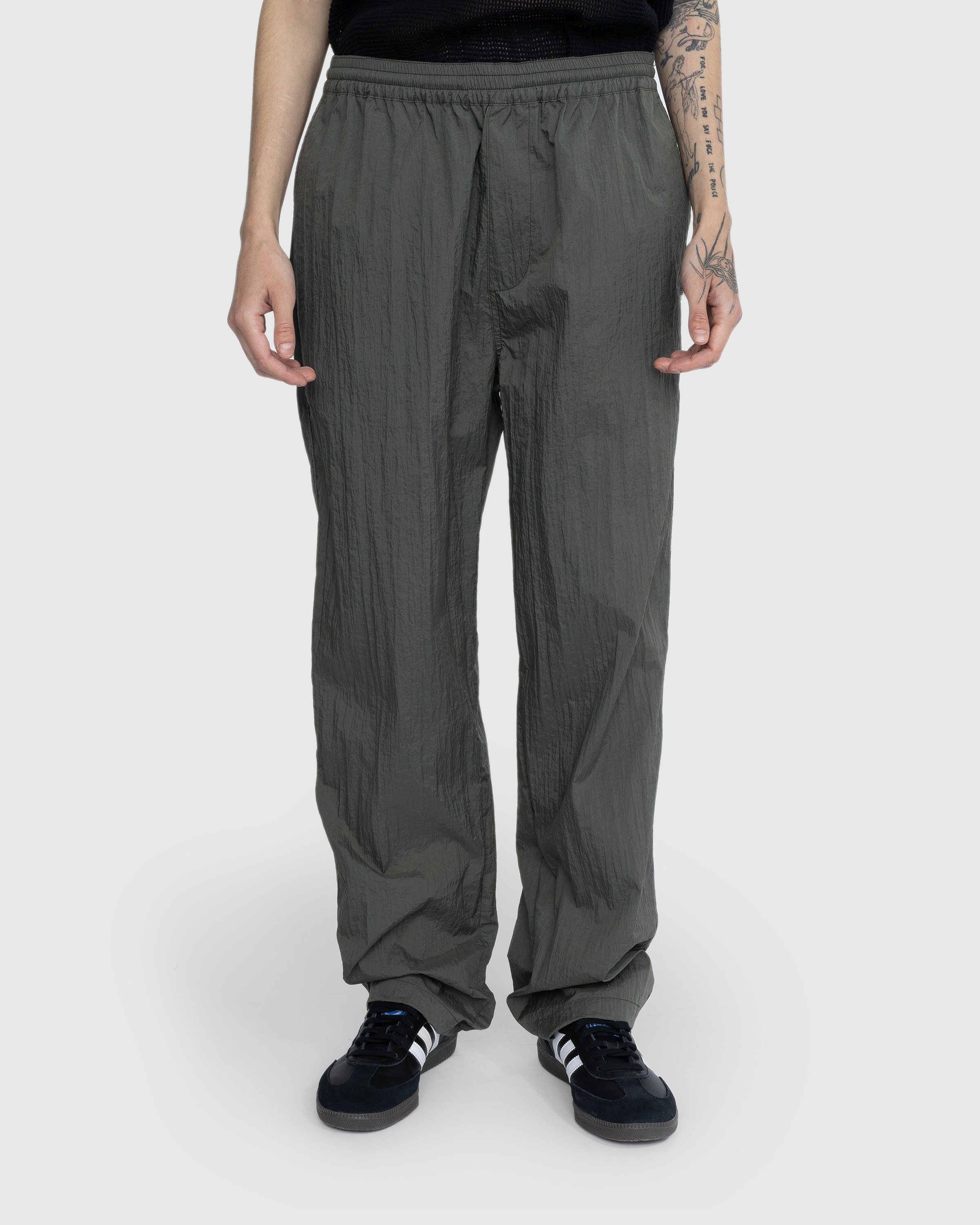 Highsnobiety - Texture Nylon Pants Grey - Clothing - Grey - Image 2