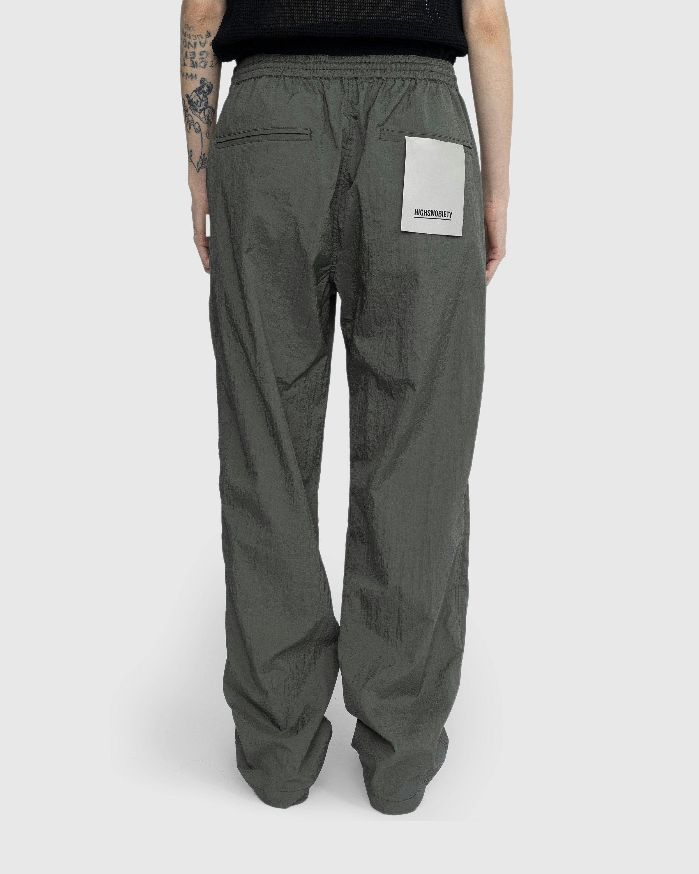 Highsnobiety - Texture Nylon Pants Grey - Clothing - Grey - Image 3