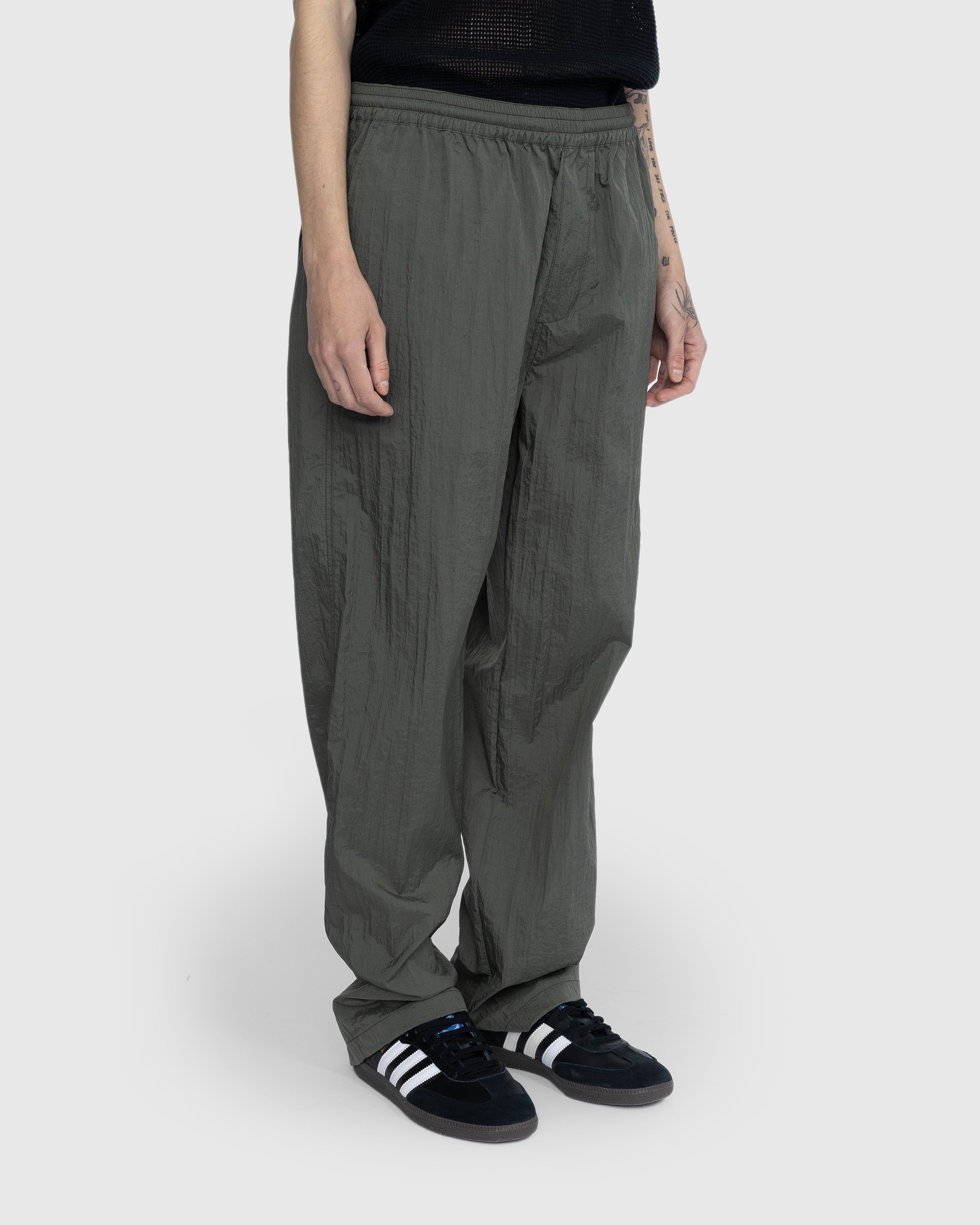 Highsnobiety - Texture Nylon Pants Grey - Clothing - Grey - Image 4