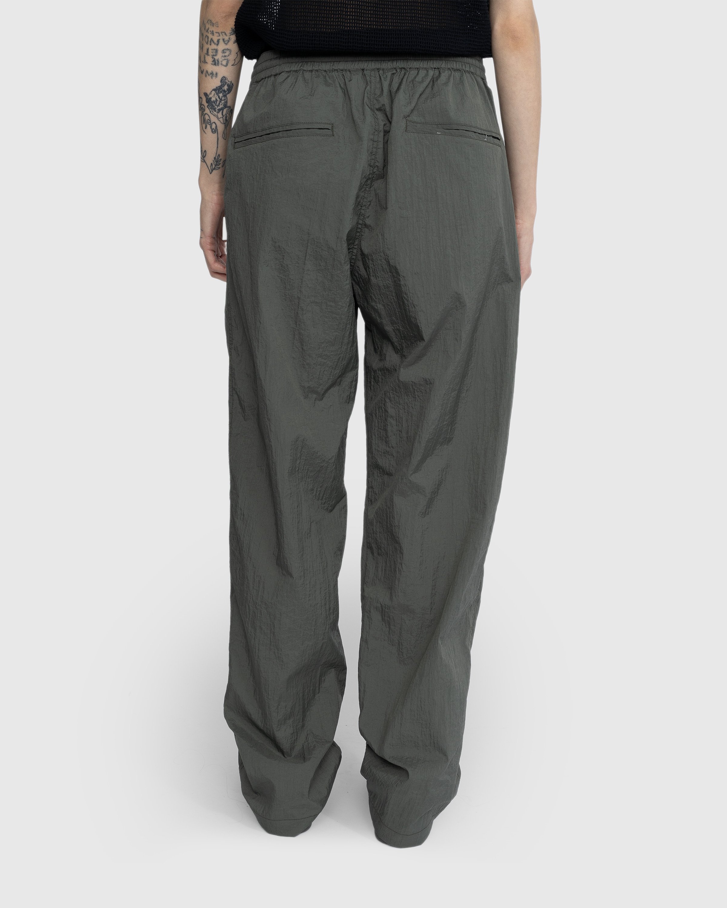 Highsnobiety - Texture Nylon Pants Grey - Clothing - Grey - Image 5