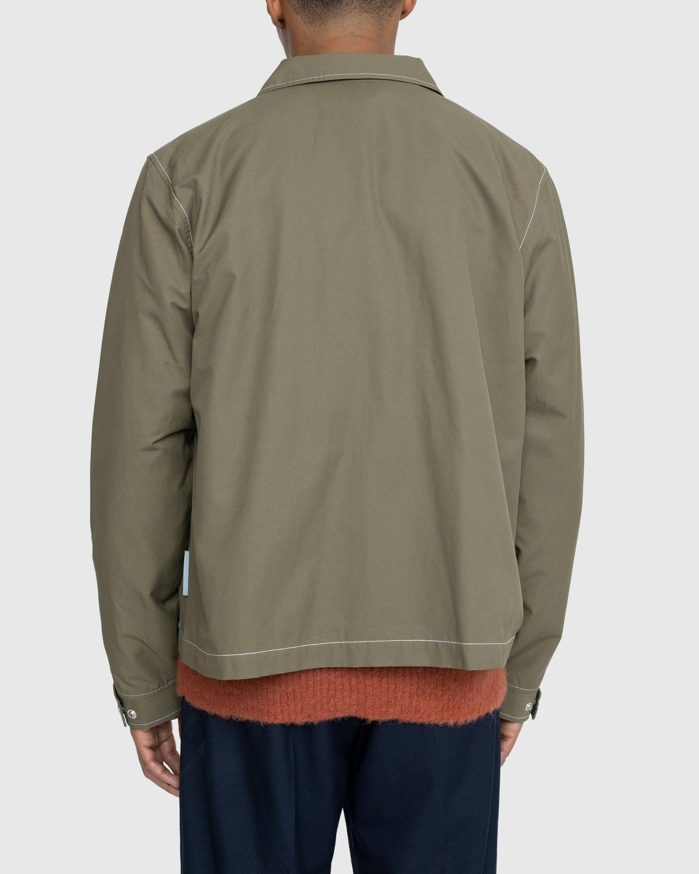 Highsnobiety - Brushed Nylon Jacket Olive - Clothing - Green - Image 4