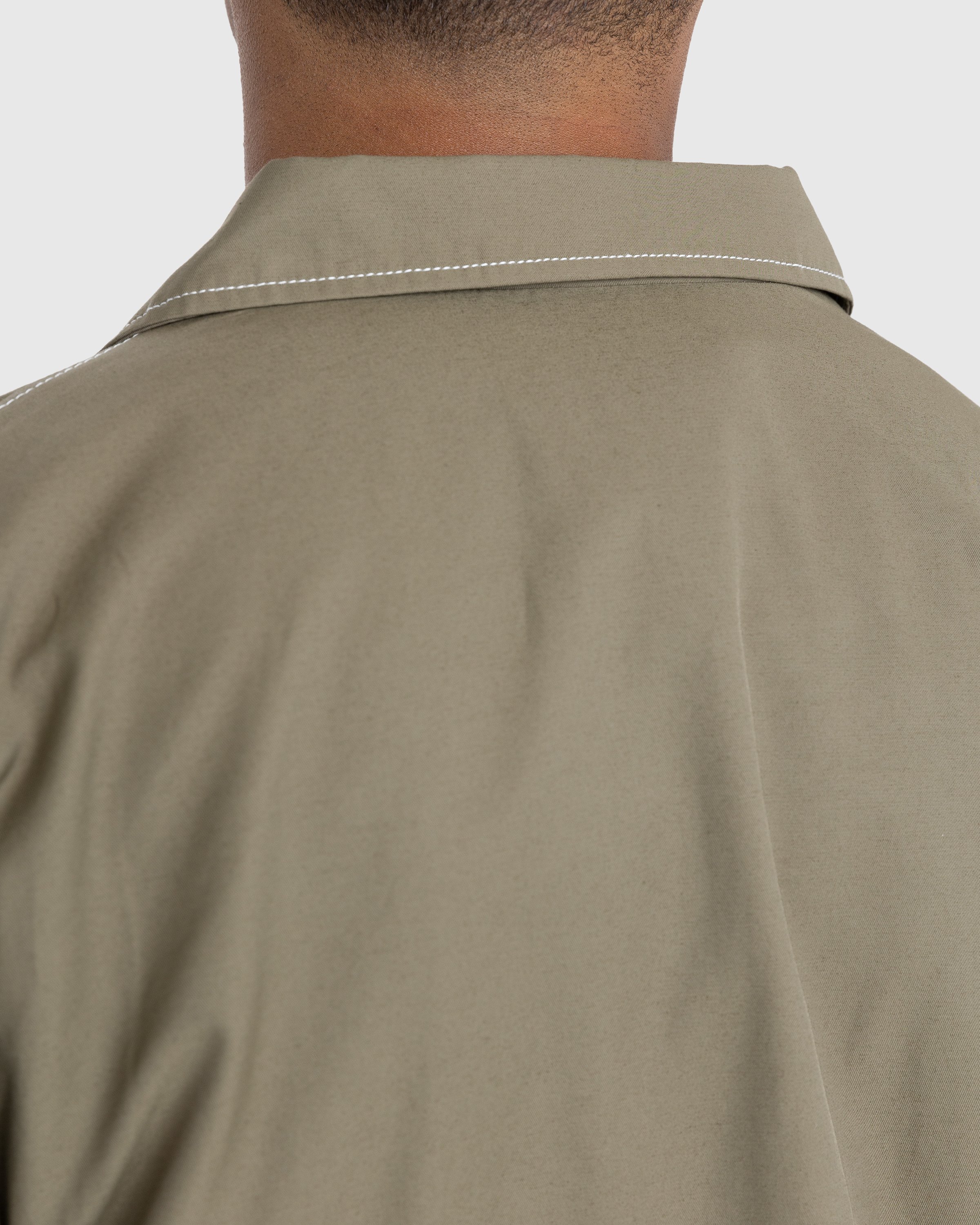 Highsnobiety - Brushed Nylon Jacket Olive - Clothing - Green - Image 6