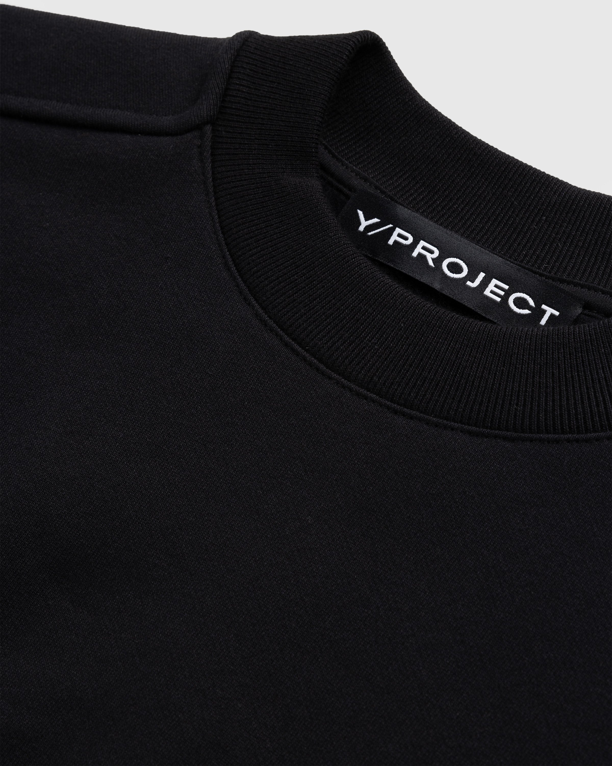 Y/Project - Paris' Best Embroidered Sweatshirt Black - Clothing - Black - Image 5