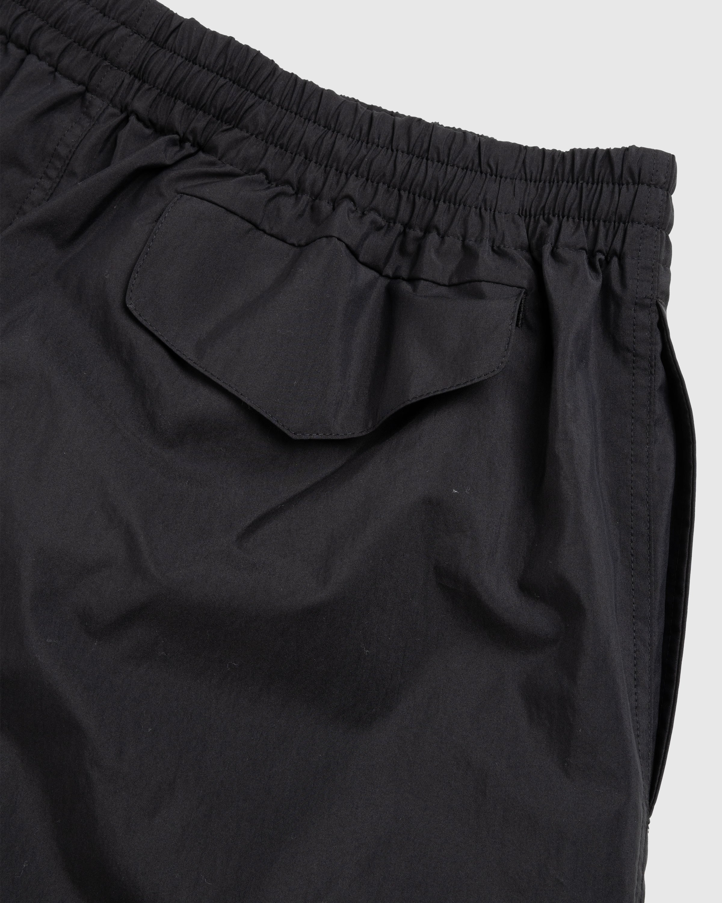 Auralee - Washed Cotton Nylon Weather Easy Shorts Black - Clothing - Black - Image 5