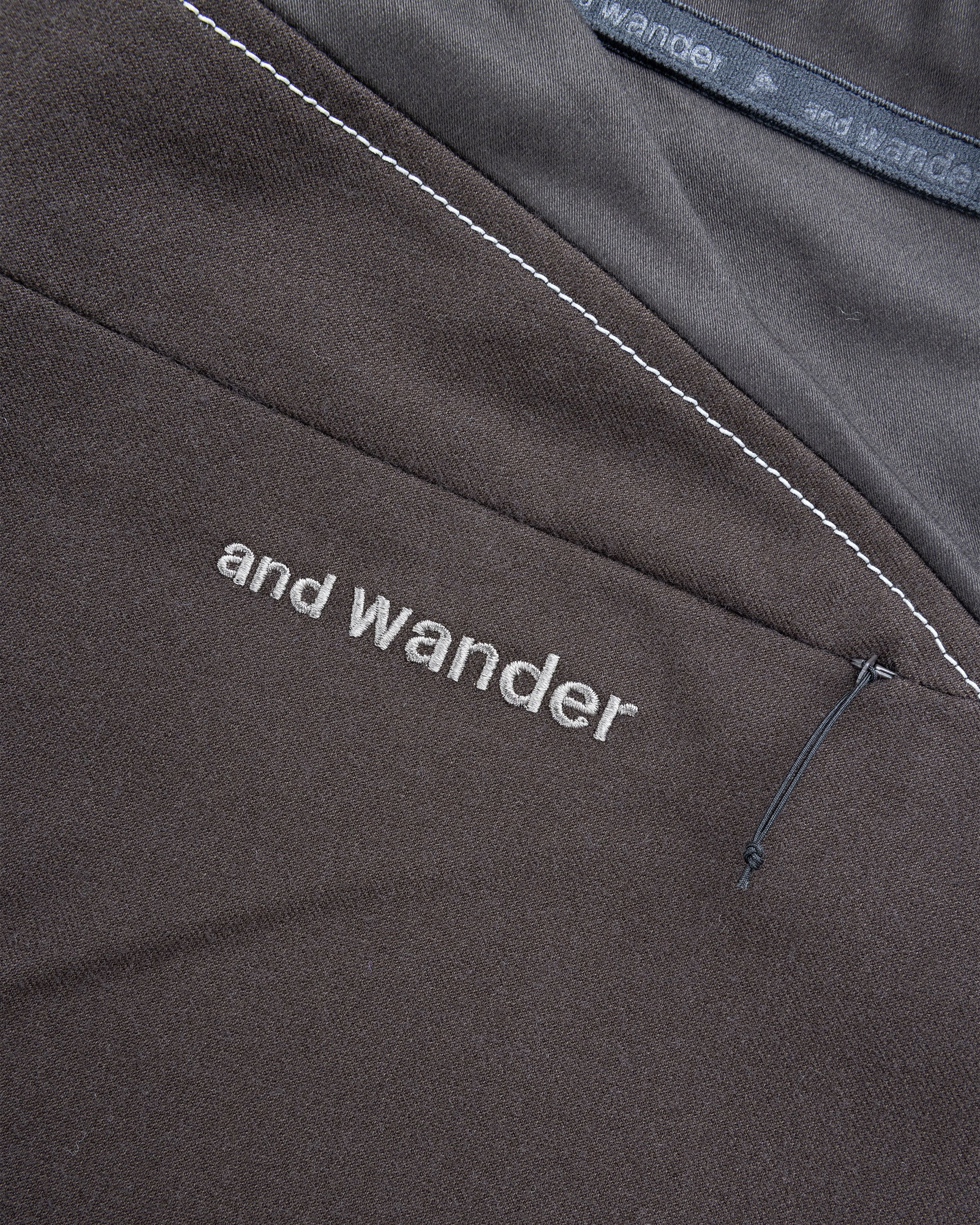 And Wander - Air Hold Pants Brown - Clothing - Brown - Image 5