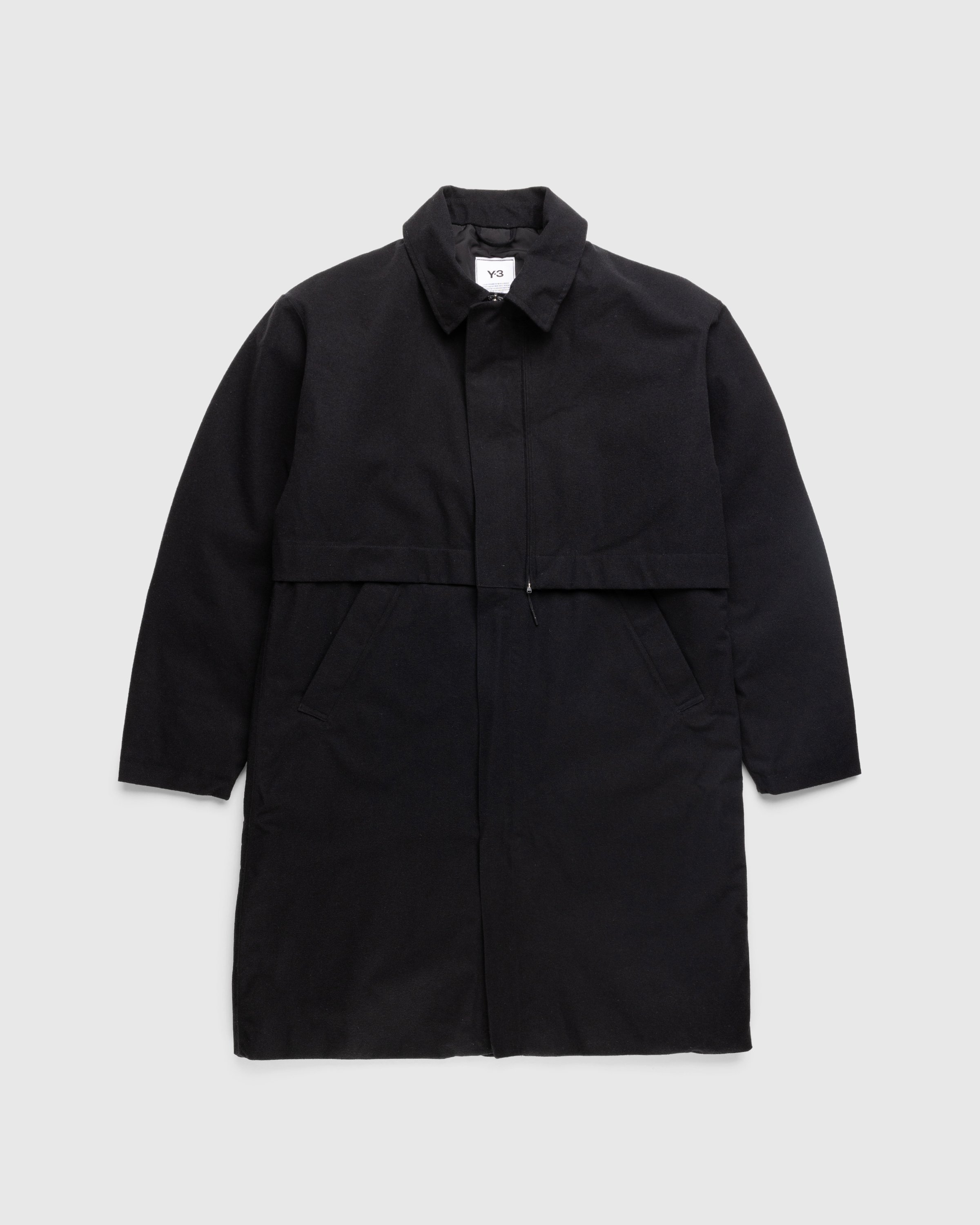 Y-3 - CL RGTX Coat - Clothing - Black - Image 1