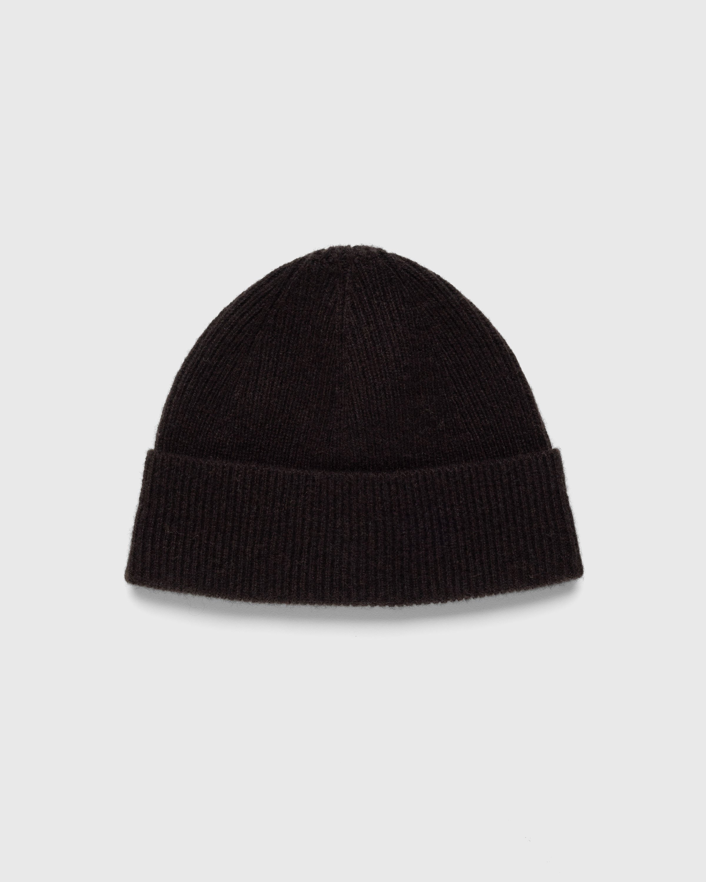 Acne Studios - Wool Cashmere Beanie Brown - Accessories - Brown - Image 2