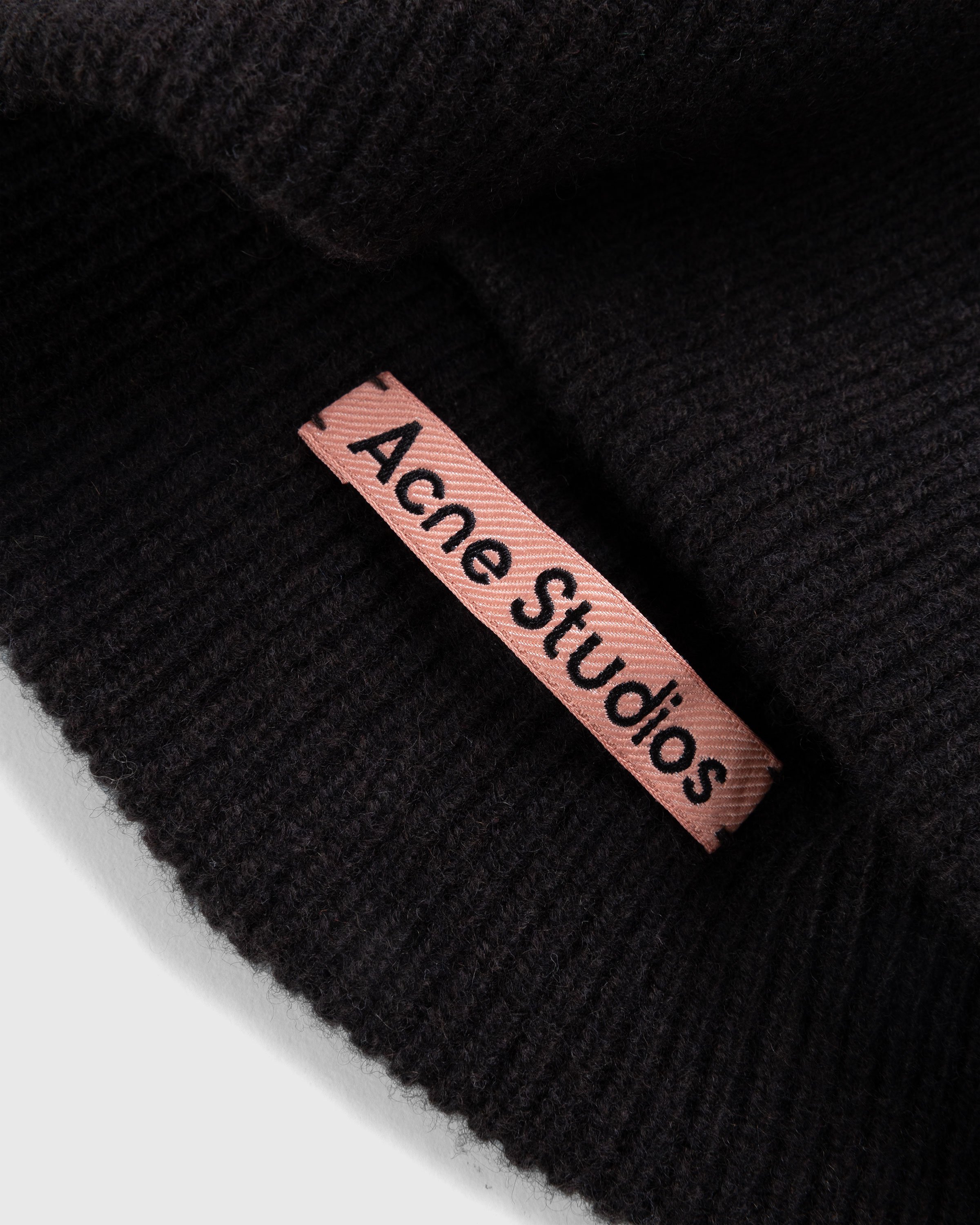 Acne Studios - Wool Cashmere Beanie Brown - Accessories - Brown - Image 3