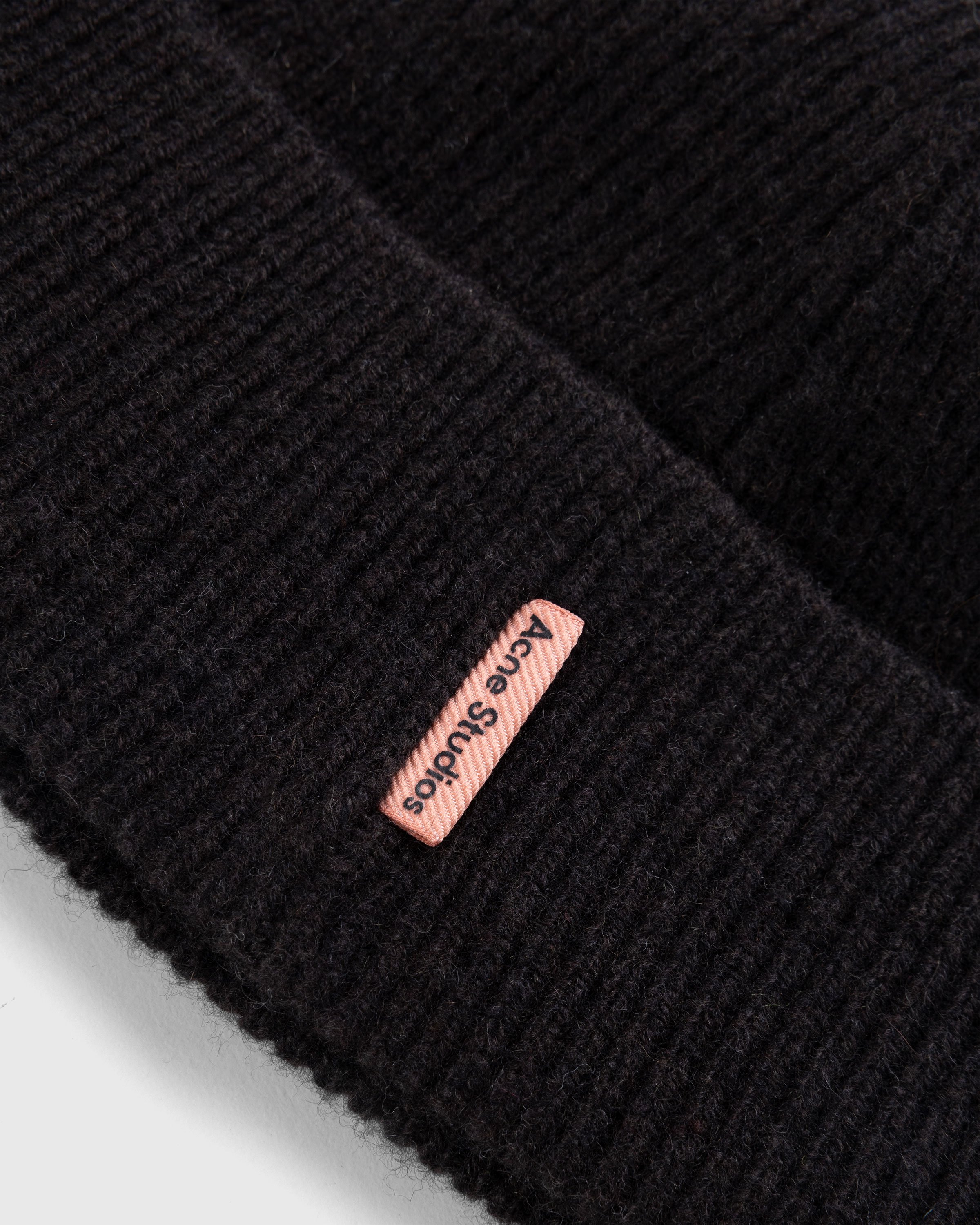 Acne Studios - Wool Cashmere Beanie Brown - Accessories - Brown - Image 4