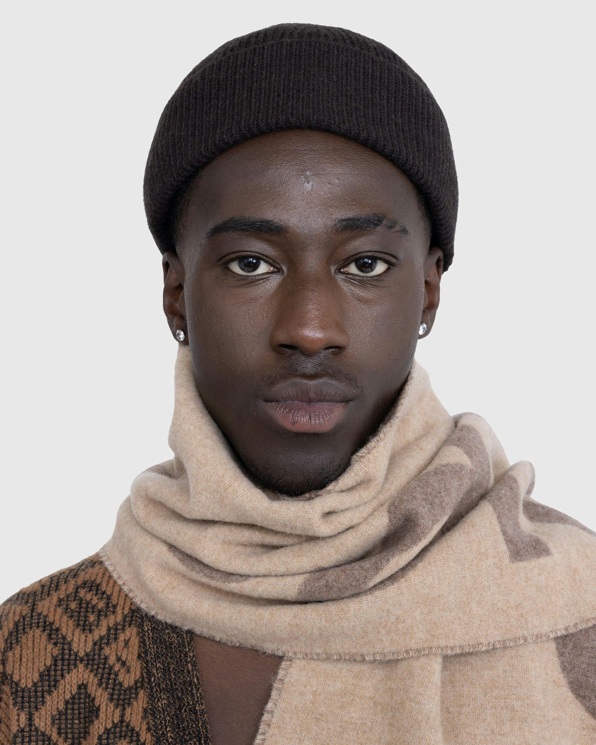 Acne Studios - Wool Cashmere Beanie Brown - Accessories - Brown - Image 5