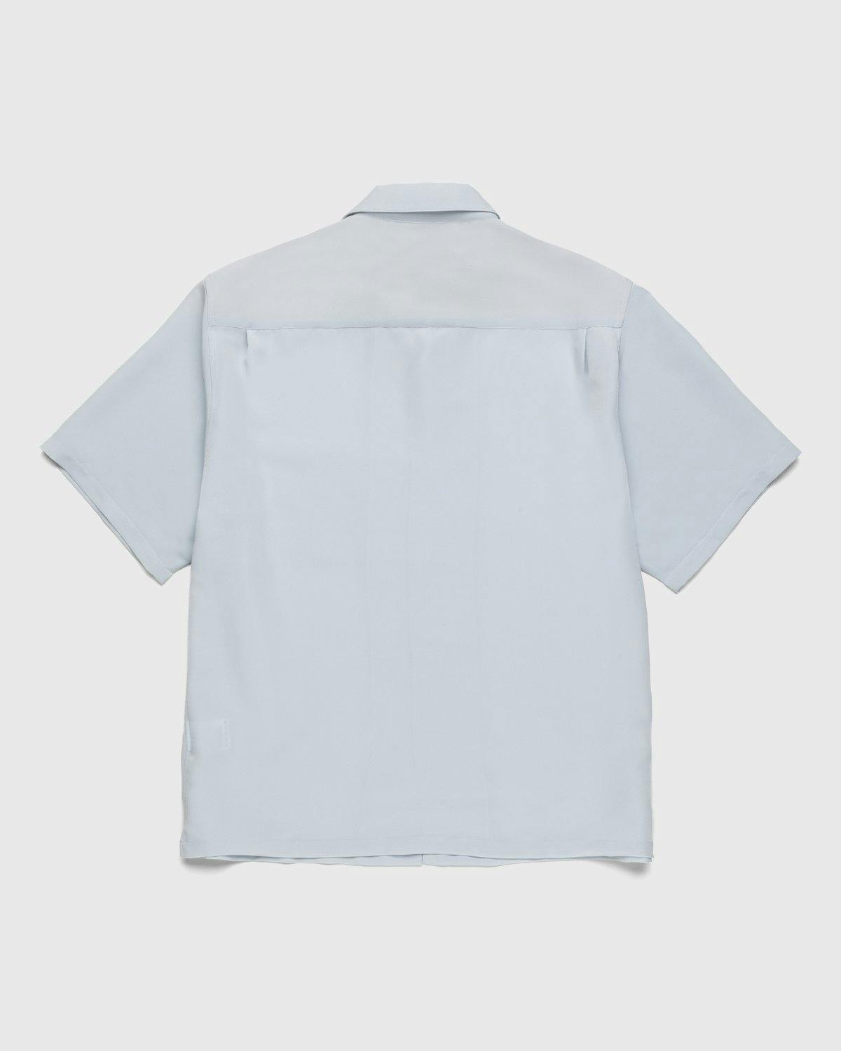 Highsnobiety - Rayon Short-Sleeve Shirt Sky Blue Cream - Clothing - Blue - Image 2