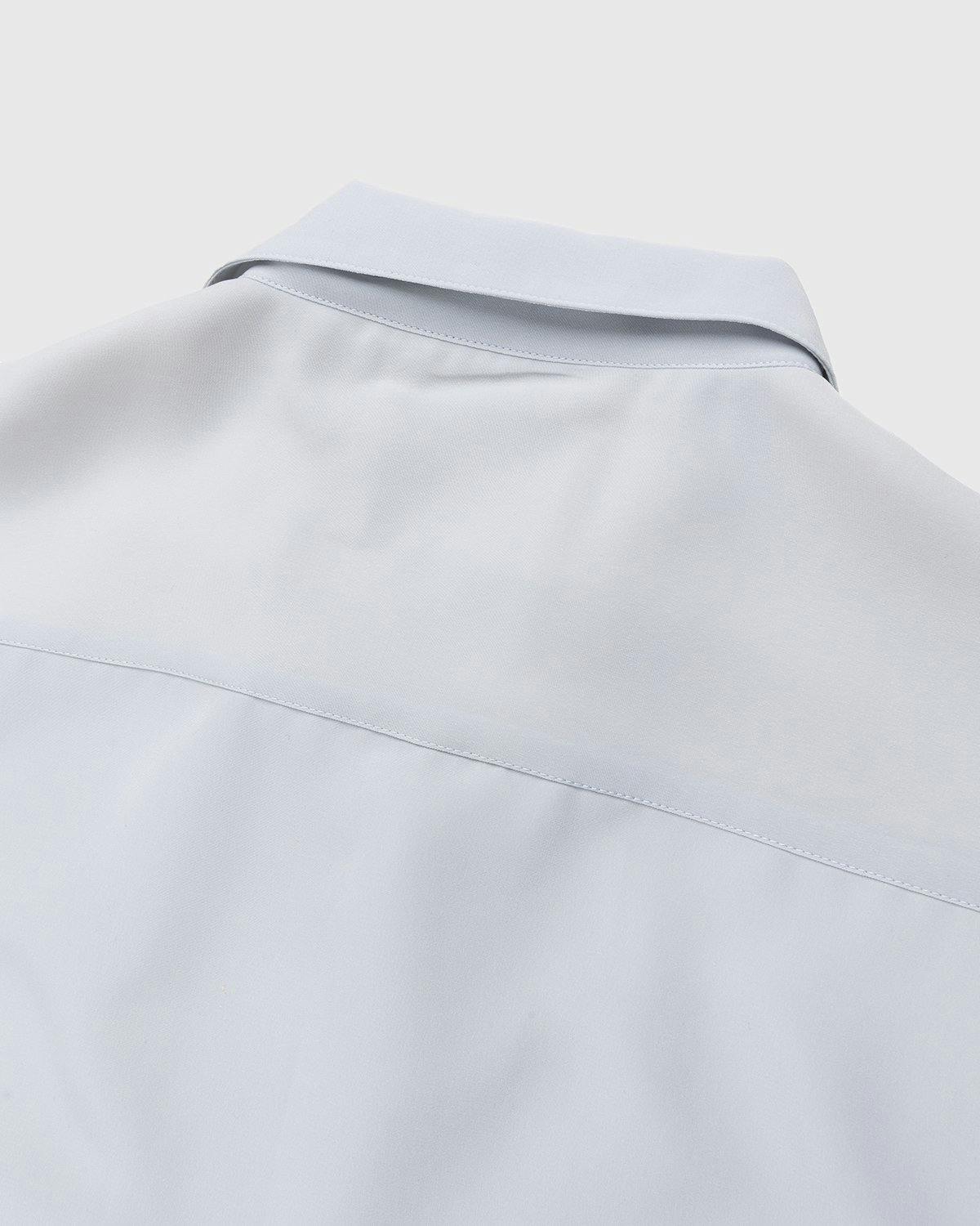 Highsnobiety – Rayon Short-Sleeve Shirt Sky Blue Cream | Highsnobiety Shop