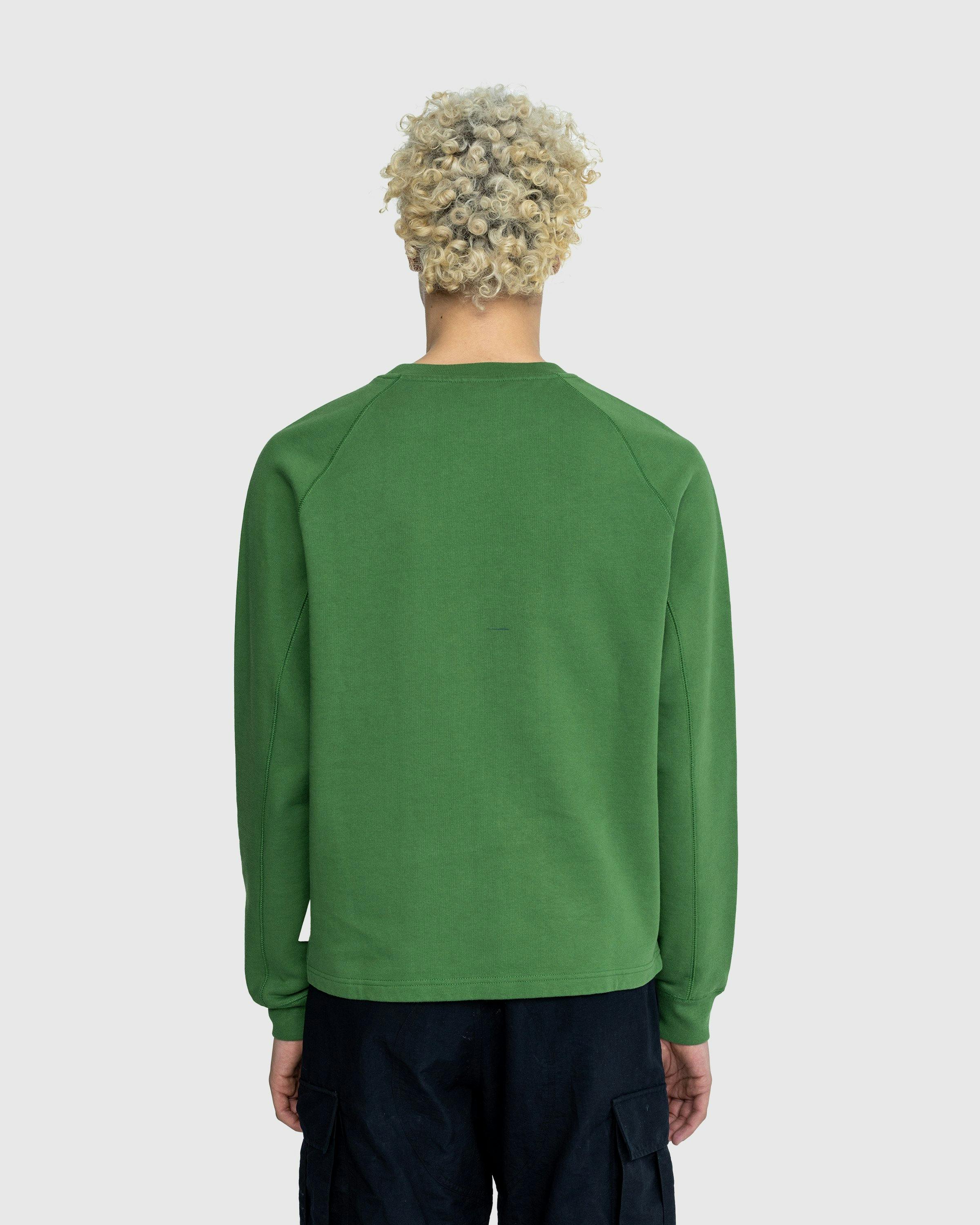 Highsnobiety - Heavy Fleece Crew Dark Green - Clothing - Green - Image 4