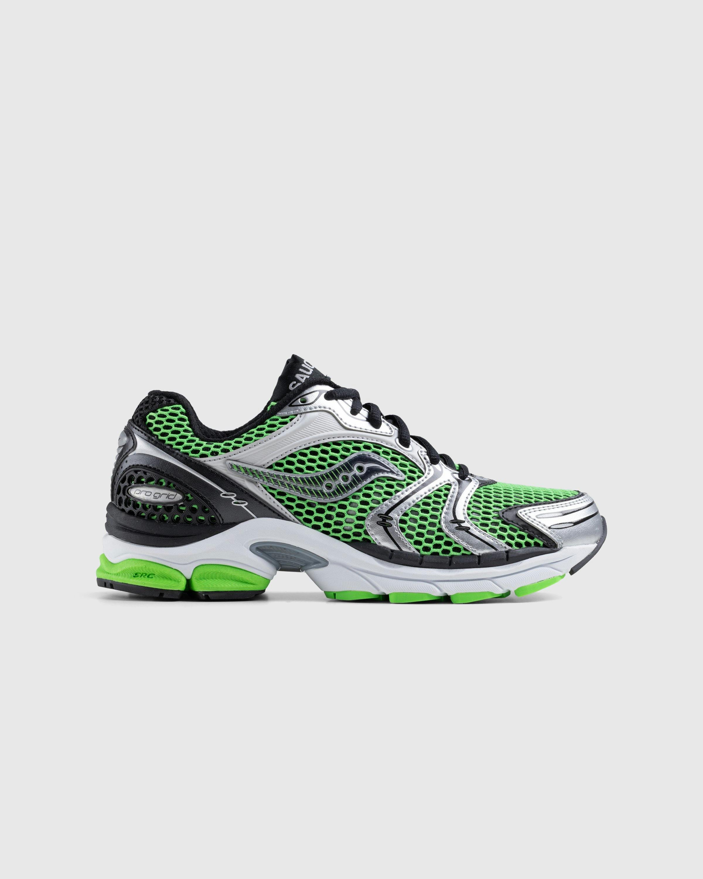 Saucony - ProGrid Triumph 4 Green/Silver - Footwear - Multi - Image 1