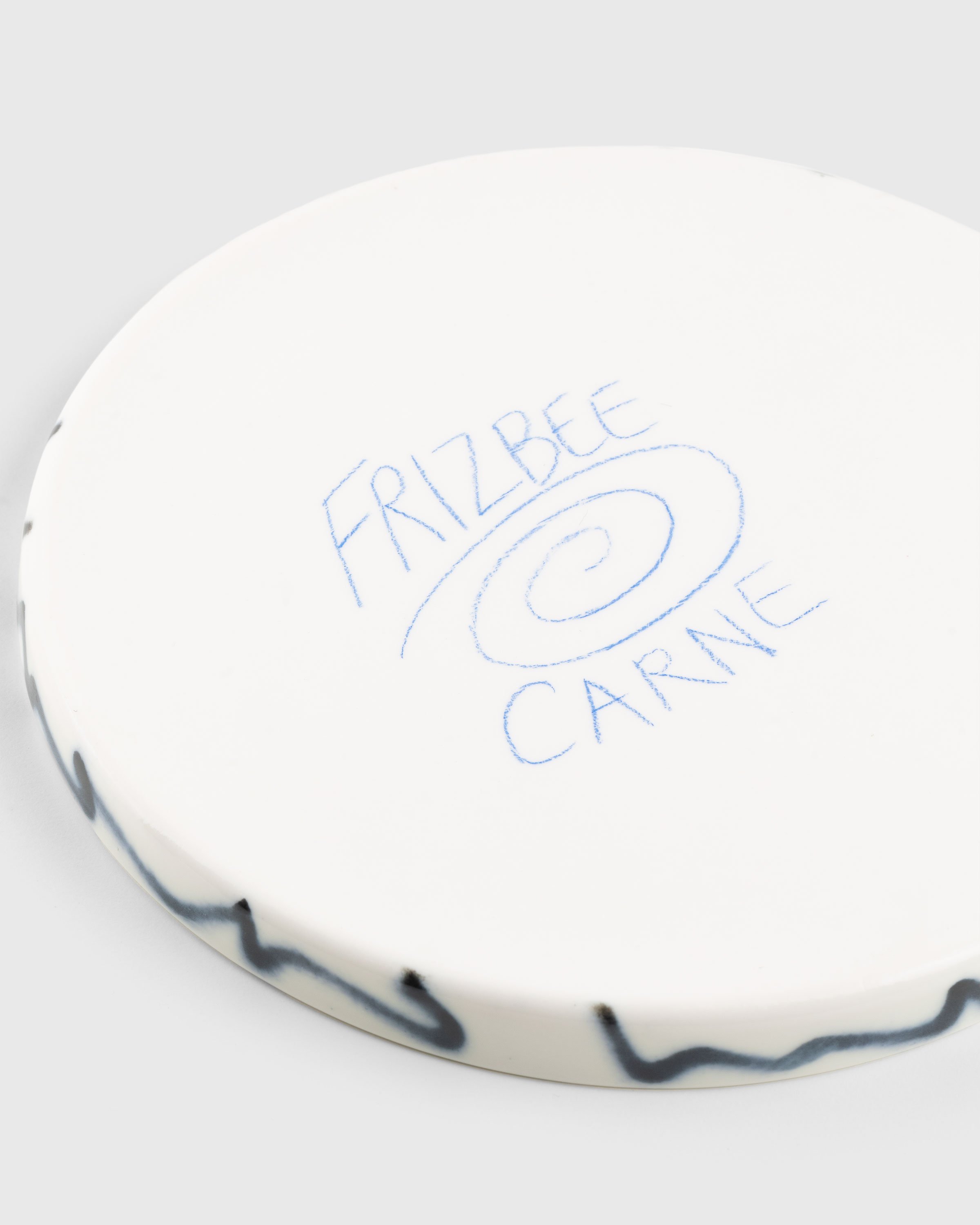 Carne Bollente x Frizbee Ceramics - Orgasm Twist Tray White - Lifestyle - Multi - Image 3