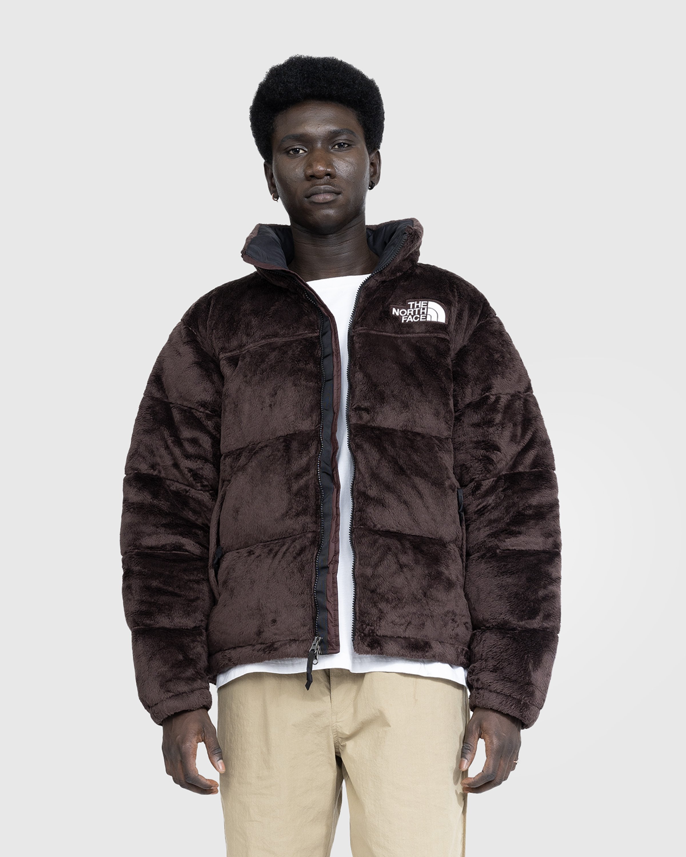 The North Face - Versa Velour Nuptse Jacket Brown - Clothing - Brown - Image 2