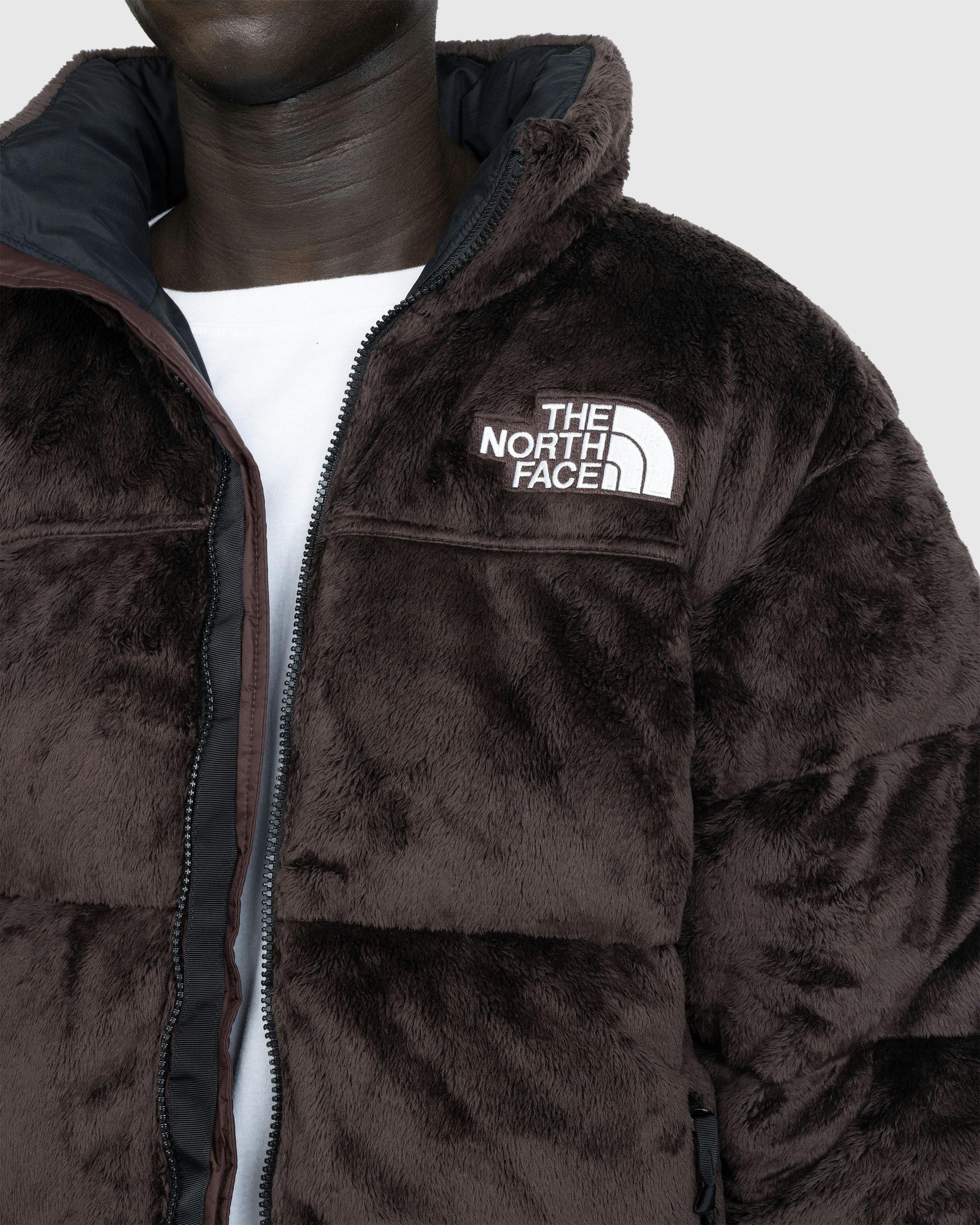 The North Face – Versa Velour Nuptse Jacket Coal Brown