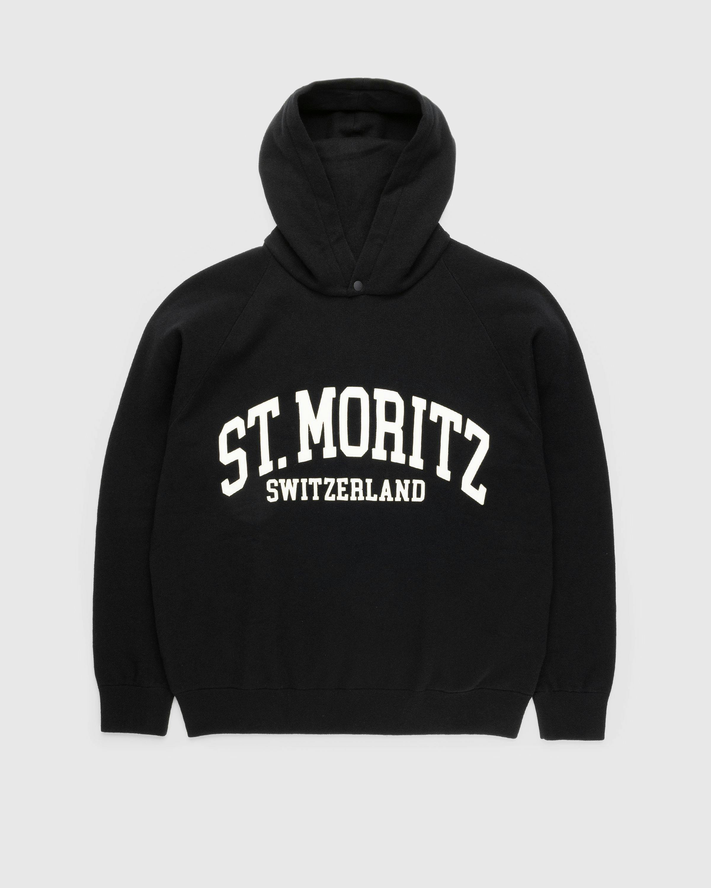 Bally - St. Moritz Cashmere Hoodie Black - Clothing - Black - Image 1