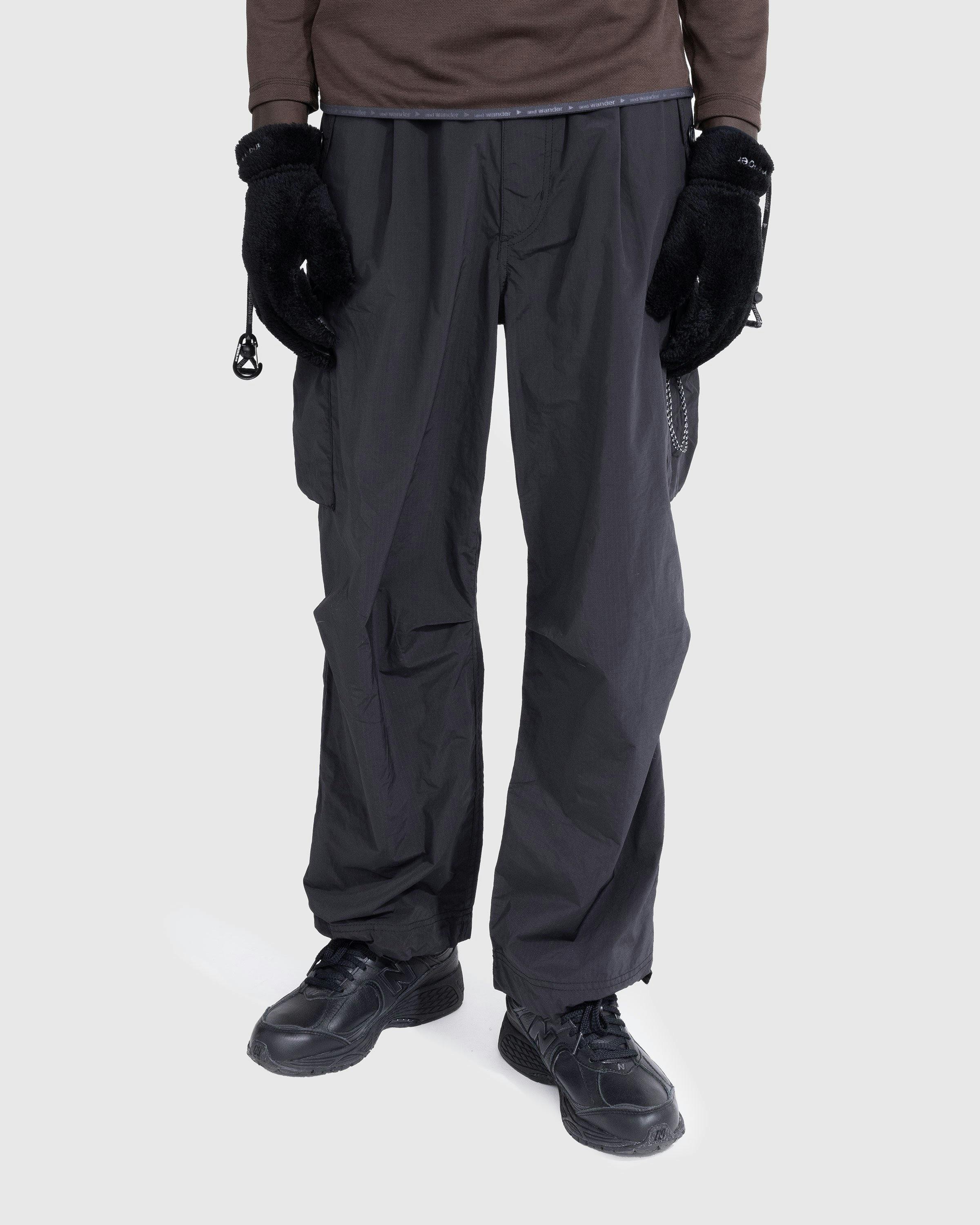 And Wander - Oversized Cargo Pants Black - Clothing - Black - Image 2