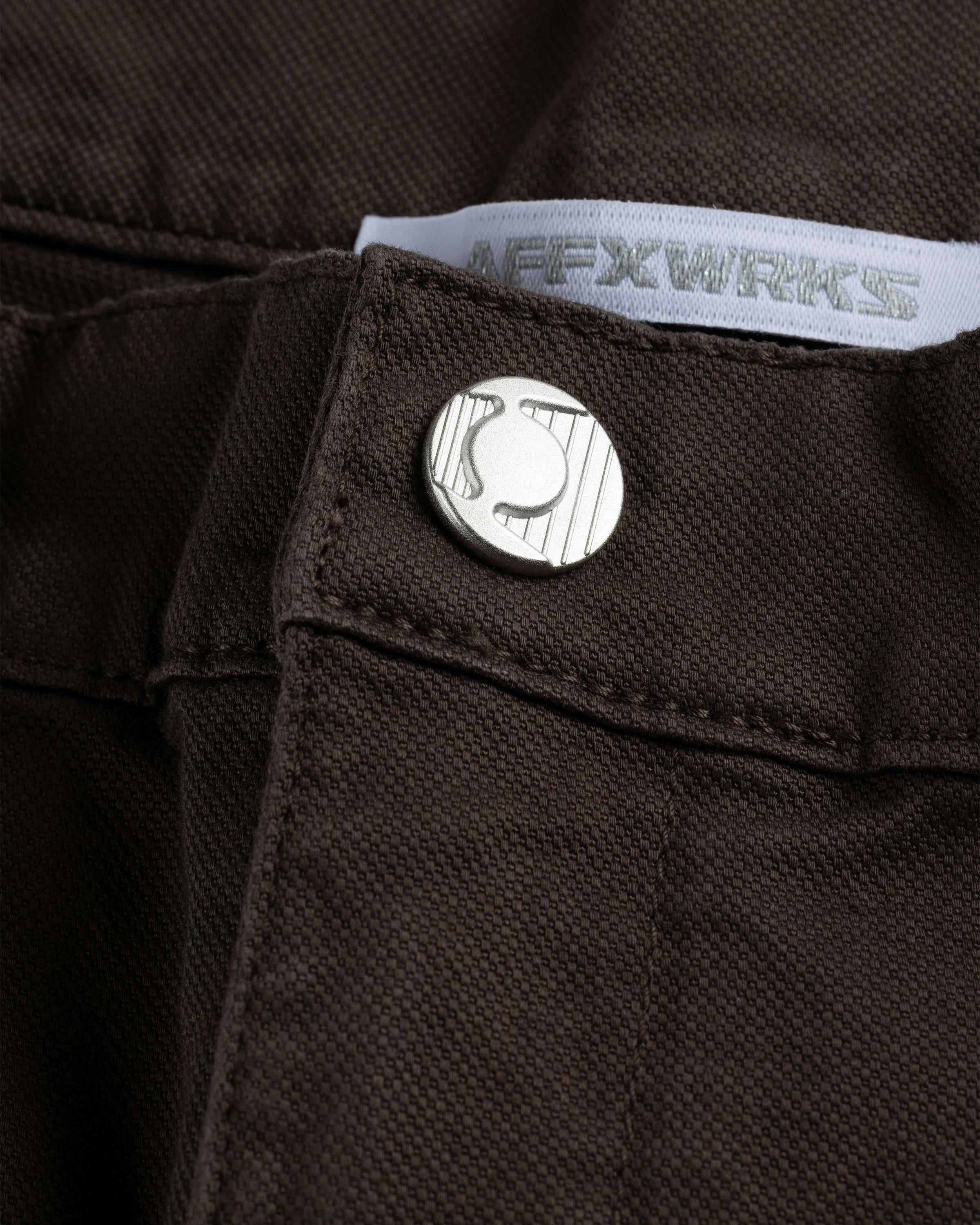 AFFXWRKS - WRKS Pant Washed Brown - Clothing - Brown - Image 6