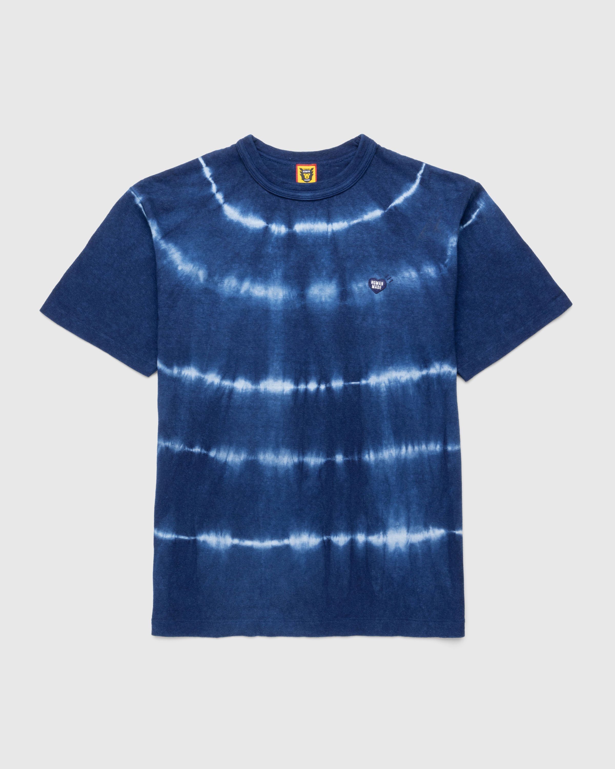 Human Made - Ningen-sei Indigo Dyed T-Shirt #1 Blue - Clothing - Blue - Image 1