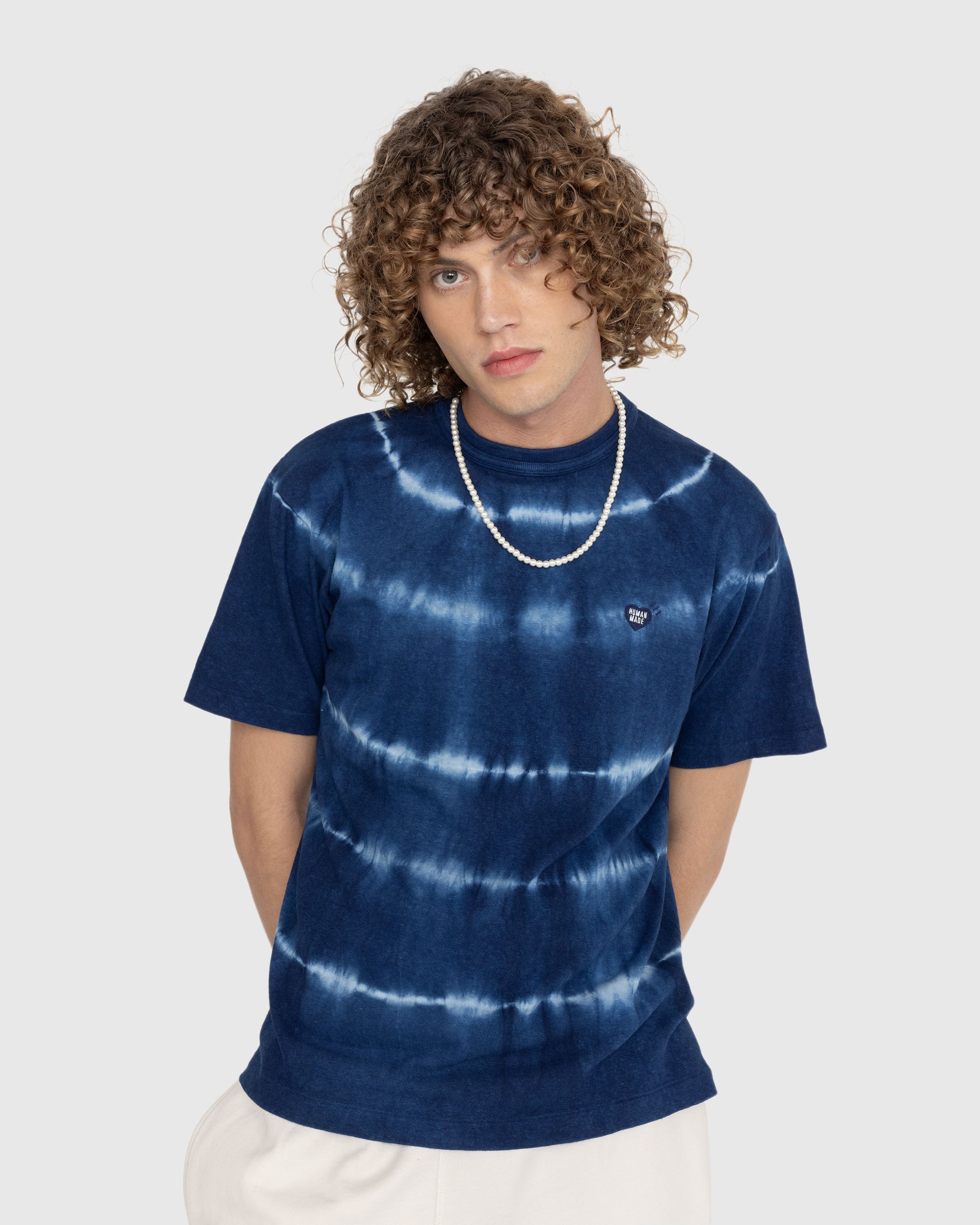 Human Made - Ningen-sei Indigo Dyed T-Shirt #1 Blue - Clothing - Blue - Image 2